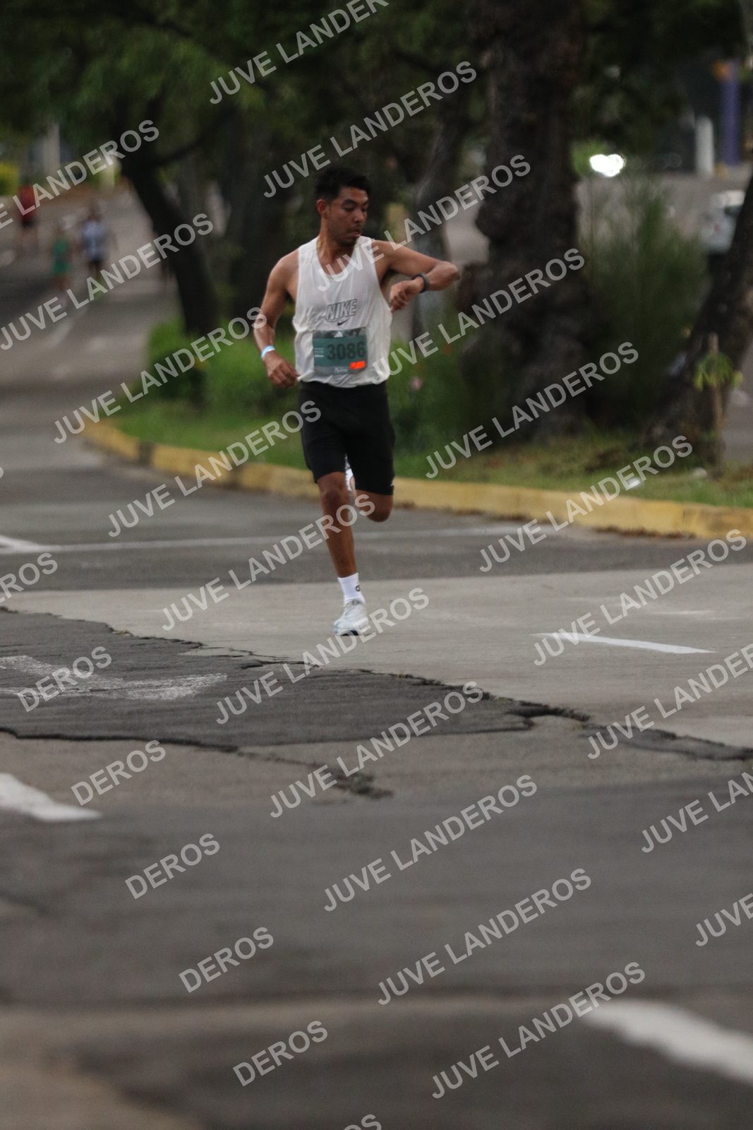 Foto de ADIDAS SPLITS GUADALAJARA 15K / 30K en Av. San Ignacio esquina Av. Ignacio L. Vallarta, Zapopan a las 06:48 · dorsal 3086