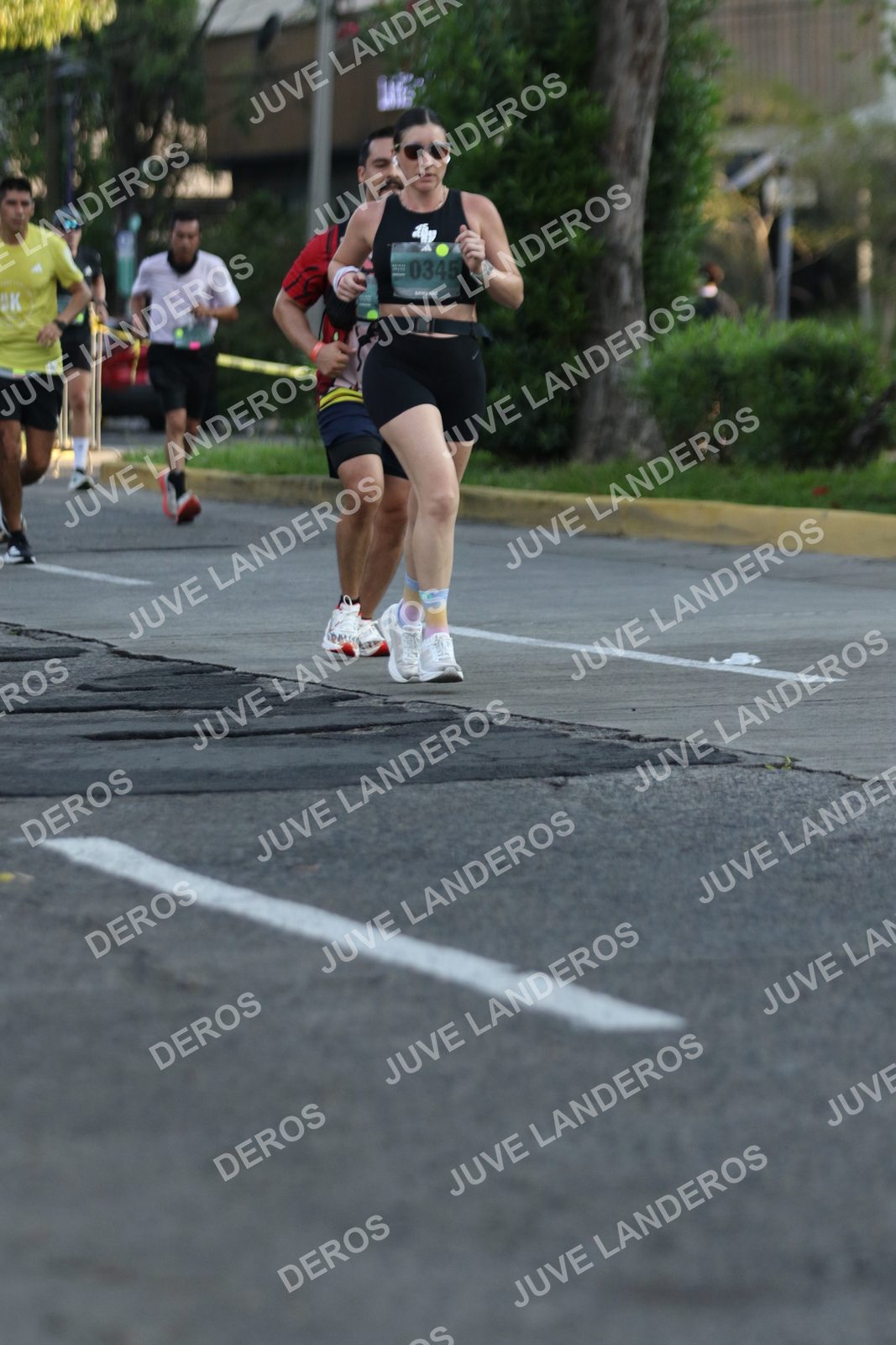 Foto de ADIDAS SPLITS GUADALAJARA 15K / 30K en Av. San Ignacio esquina Av. Ignacio L. Vallarta, Zapopan a las 07:31 · dorsal 345