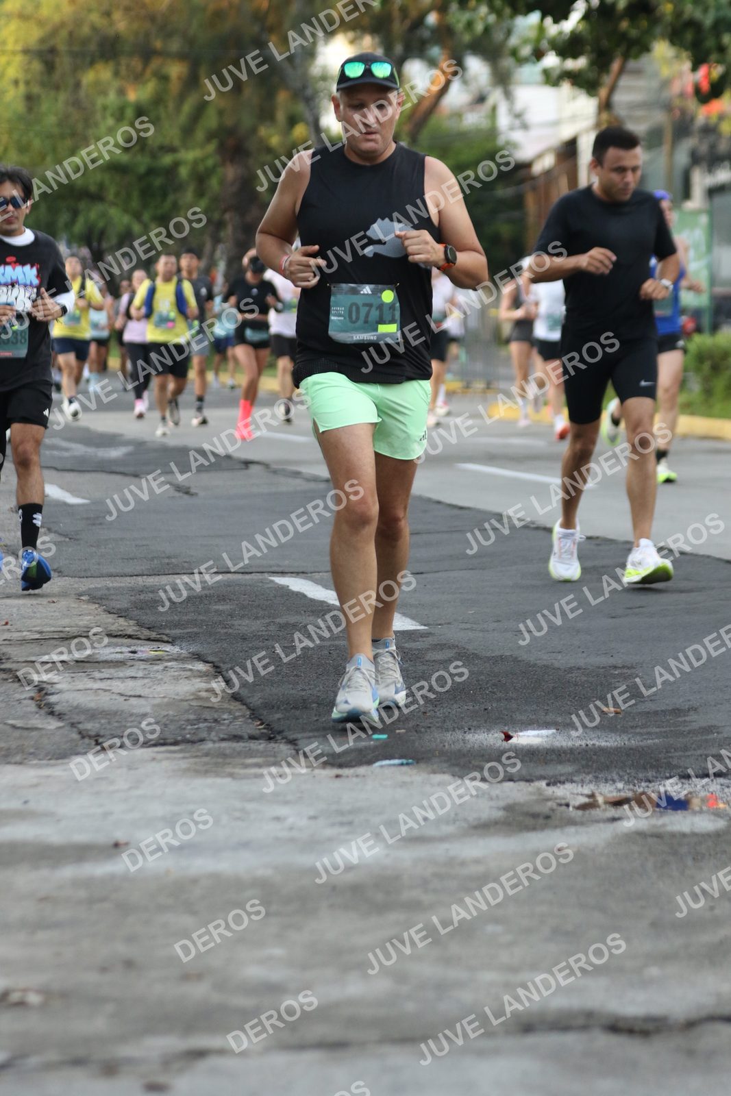 Foto de ADIDAS SPLITS GUADALAJARA 15K / 30K en Av. San Ignacio esquina Av. Ignacio L. Vallarta, Zapopan a las 07:07 · dorsal 338, 711