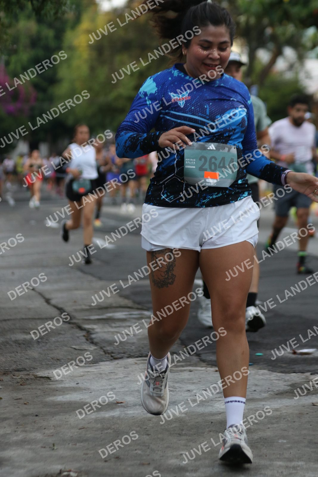 Foto de ADIDAS SPLITS GUADALAJARA 15K / 30K en Av. San Ignacio esquina Av. Ignacio L. Vallarta, Zapopan a las 07:05 · dorsal 2644