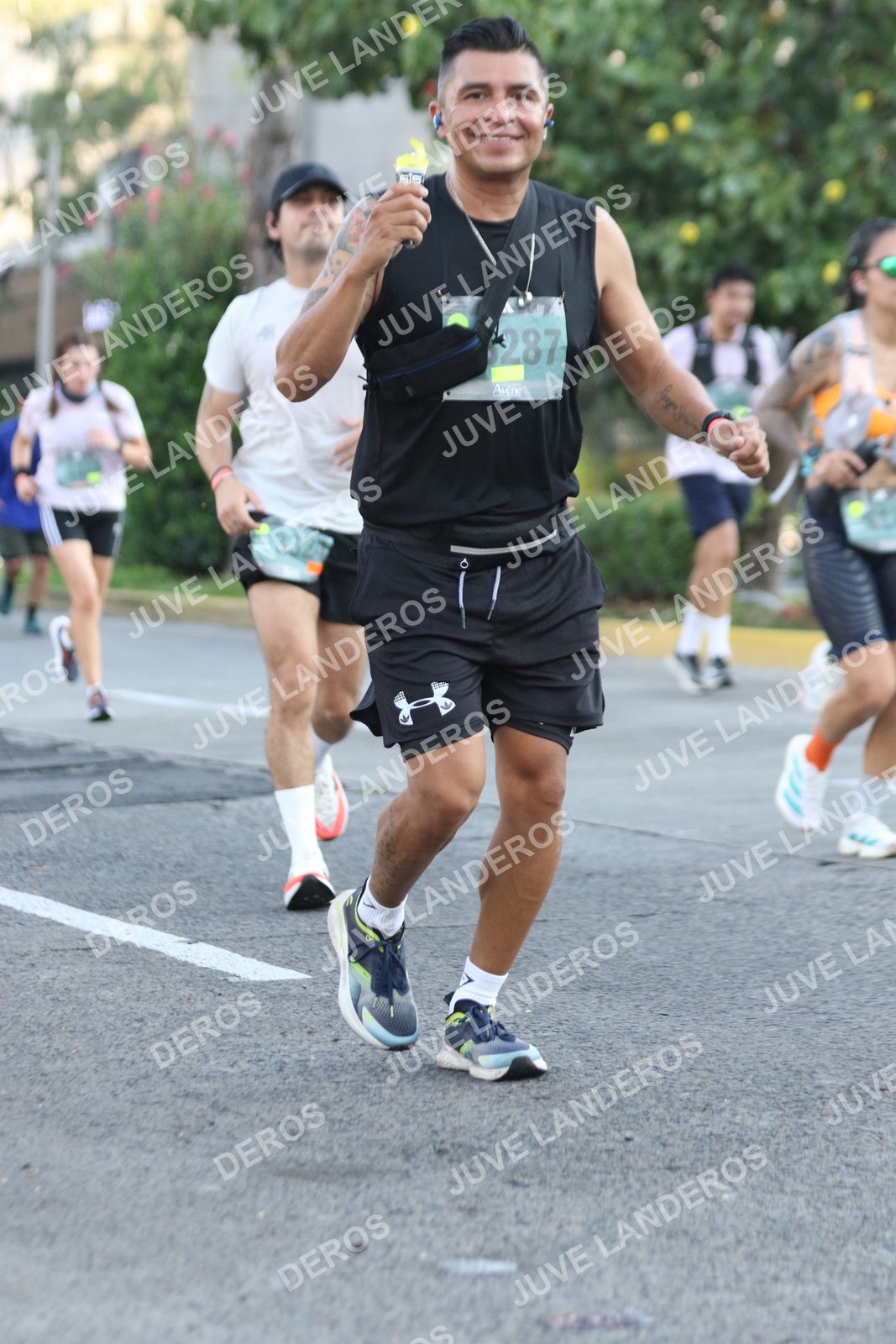 Foto de ADIDAS SPLITS GUADALAJARA 15K / 30K en Av. San Ignacio esquina Av. Ignacio L. Vallarta, Zapopan a las 07:39 · dorsal 287