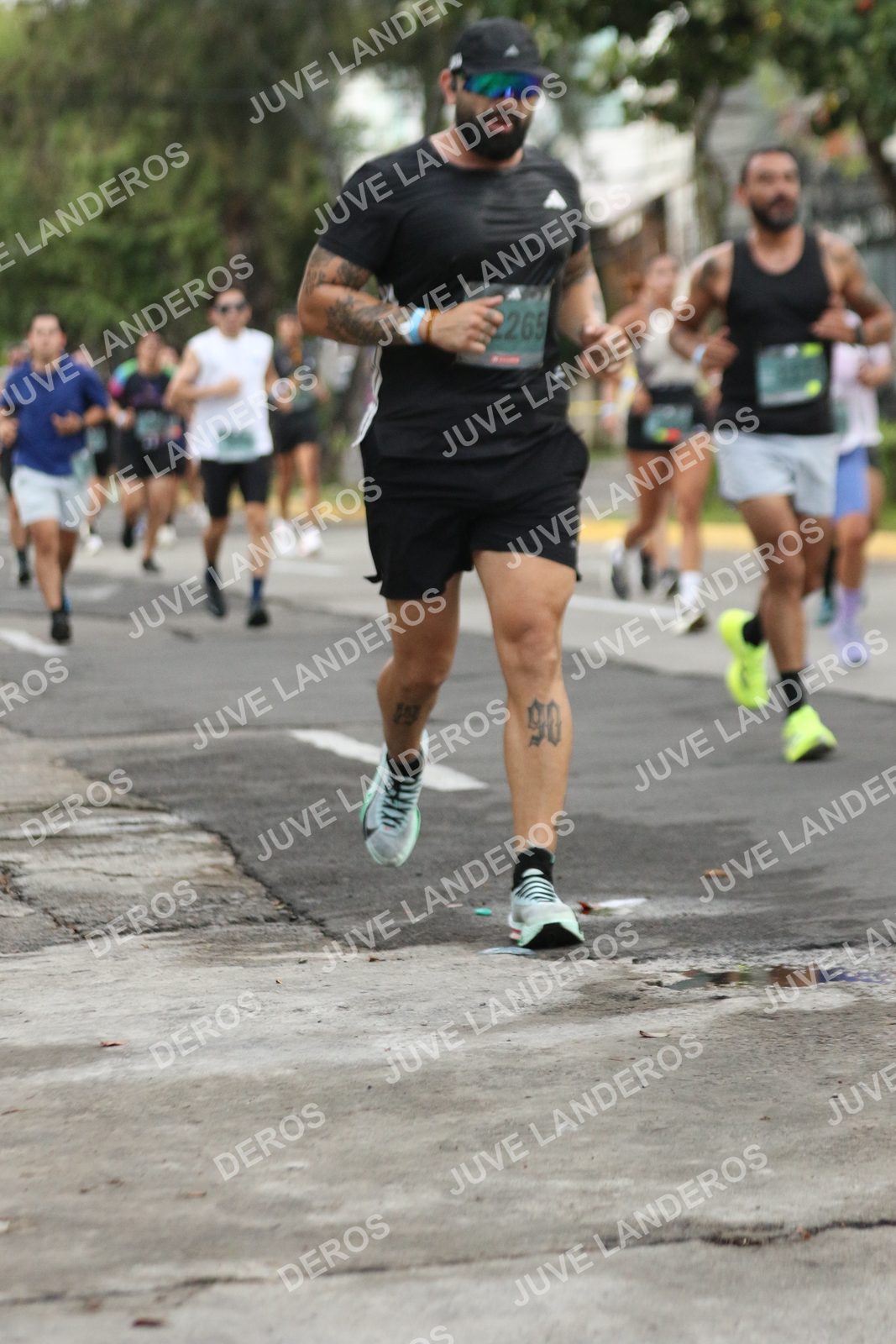 Foto de ADIDAS SPLITS GUADALAJARA 15K / 30K en Av. San Ignacio esquina Av. Ignacio L. Vallarta, Zapopan a las 06:58 · dorsal 265, 90