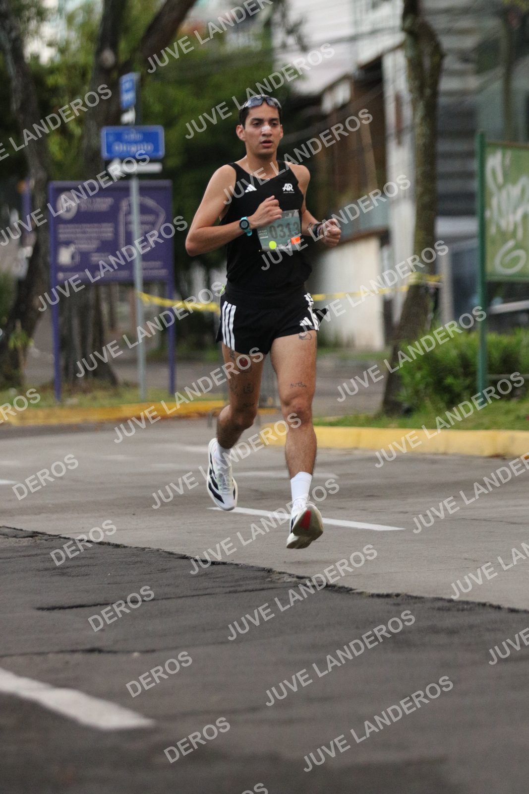 Foto de ADIDAS SPLITS GUADALAJARA 15K / 30K en Av. San Ignacio esquina Av. Ignacio L. Vallarta, Zapopan a las 06:47 · dorsal 313