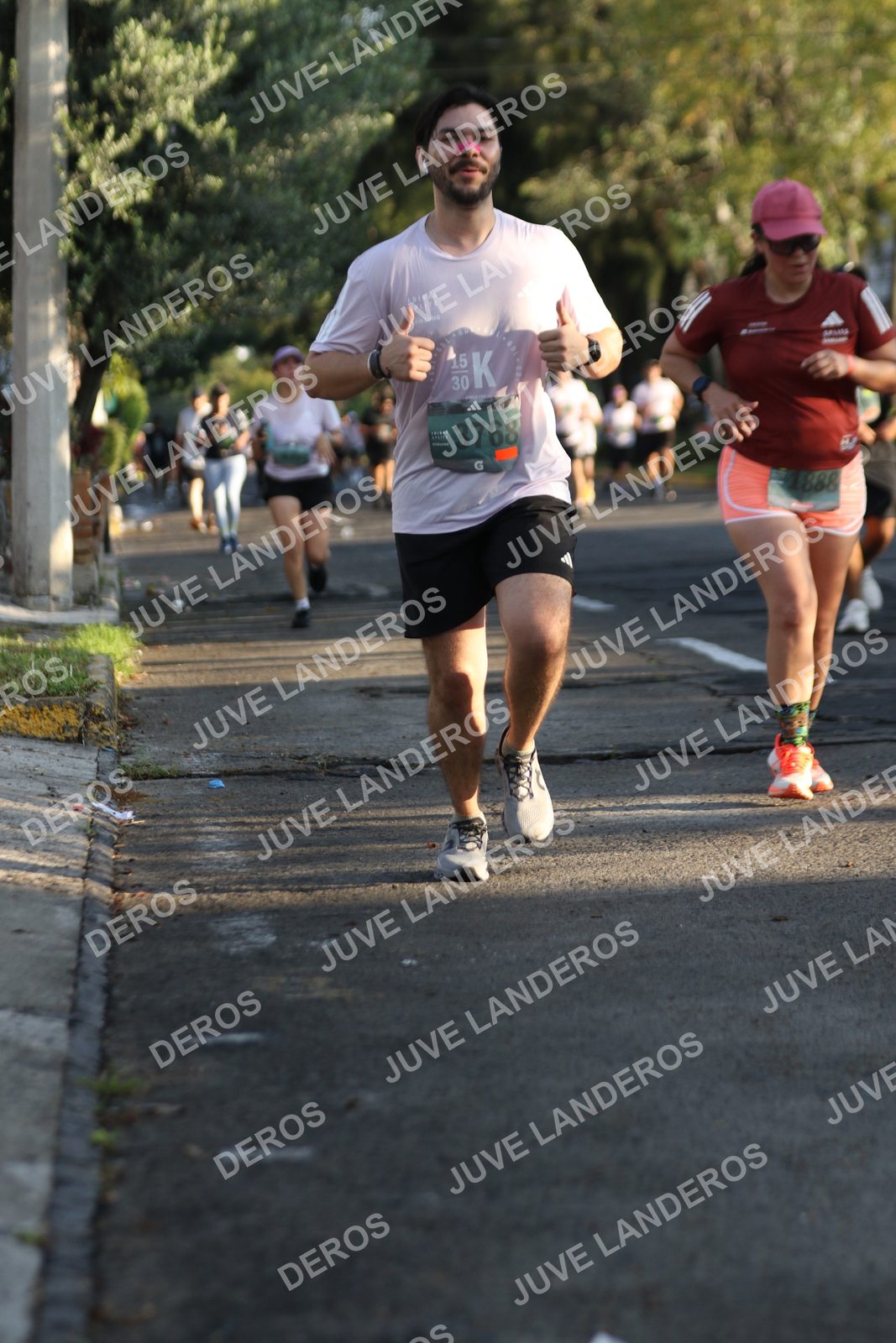 Foto de ADIDAS SPLITS GUADALAJARA 15K / 30K en Av. San Ignacio esquina Av. Ignacio L. Vallarta, Zapopan a las 07:48 · dorsal 3768, 30, 15, 1888