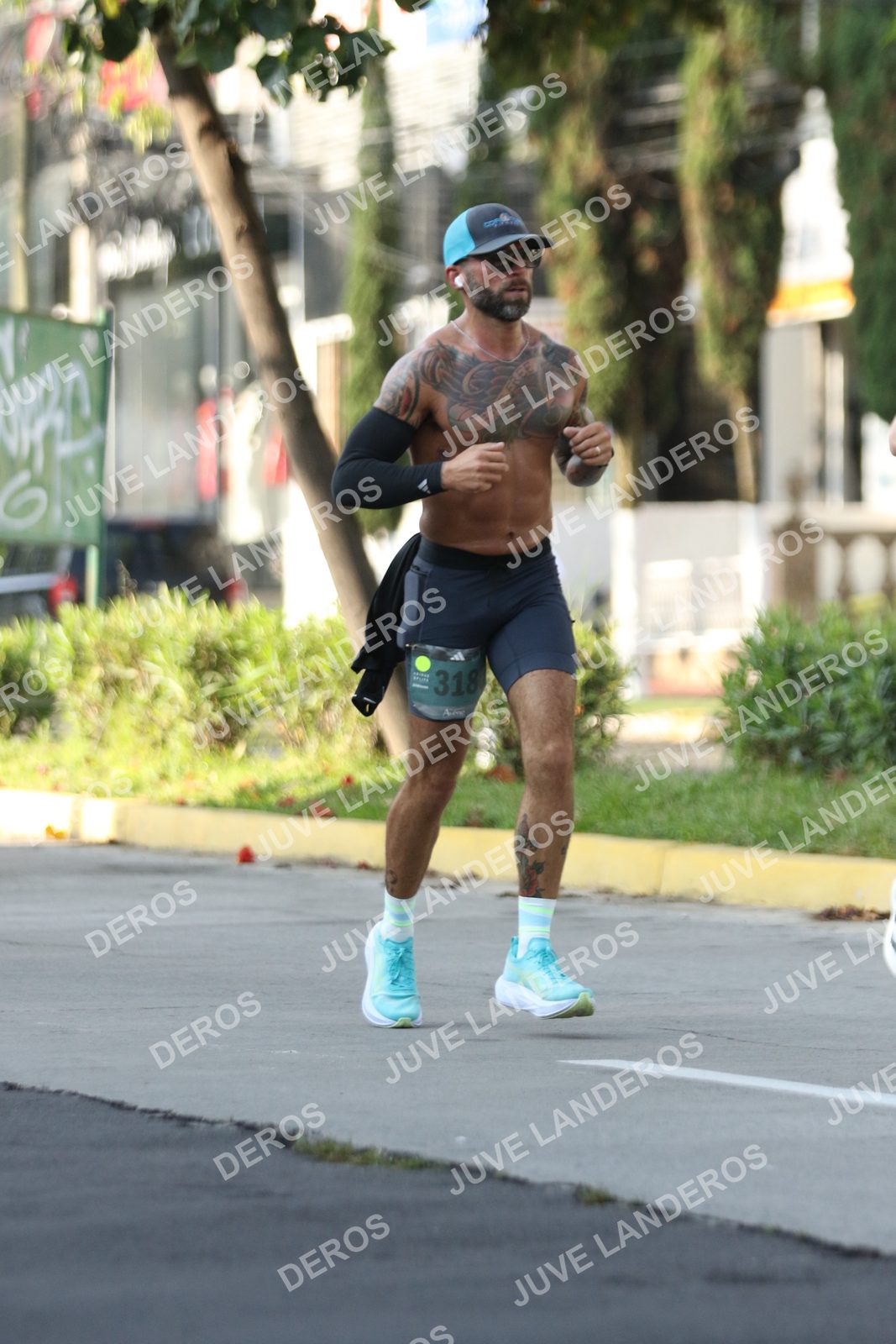 Foto de ADIDAS SPLITS GUADALAJARA 15K / 30K en Av. San Ignacio esquina Av. Ignacio L. Vallarta, Zapopan a las 08:21 · dorsal 318