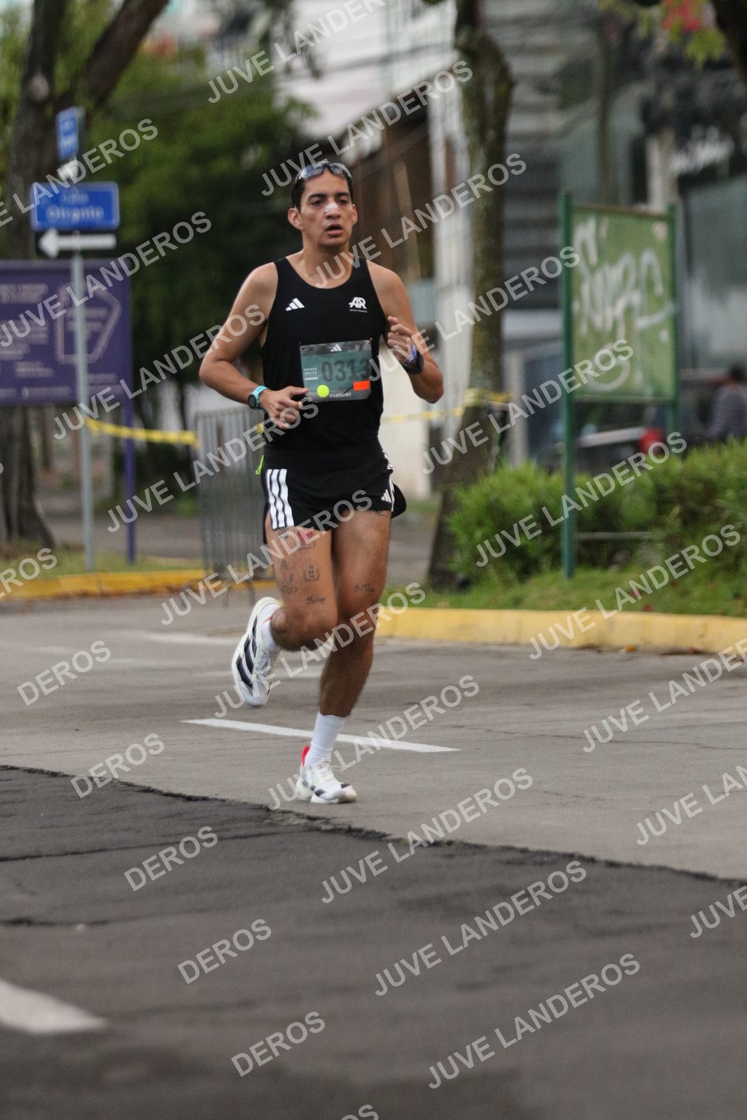 Foto de ADIDAS SPLITS GUADALAJARA 15K / 30K en Av. San Ignacio esquina Av. Ignacio L. Vallarta, Zapopan a las 06:47 · dorsal 313