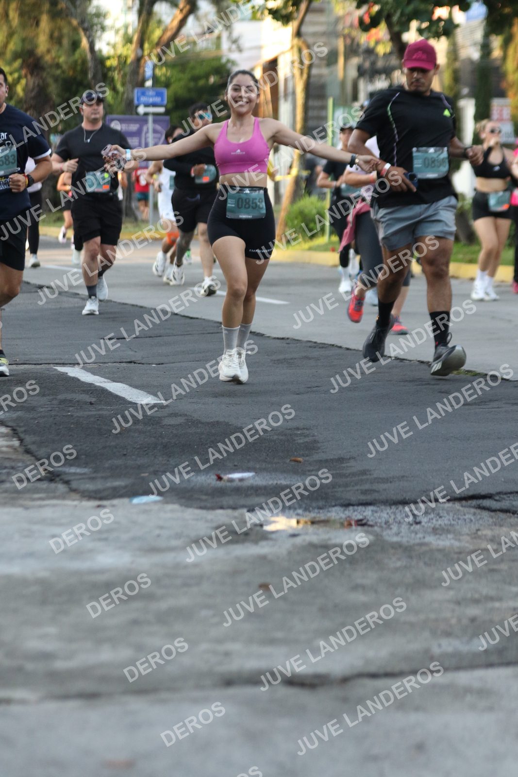 Foto de ADIDAS SPLITS GUADALAJARA 15K / 30K en Av. San Ignacio esquina Av. Ignacio L. Vallarta, Zapopan a las 07:15 · dorsal 858