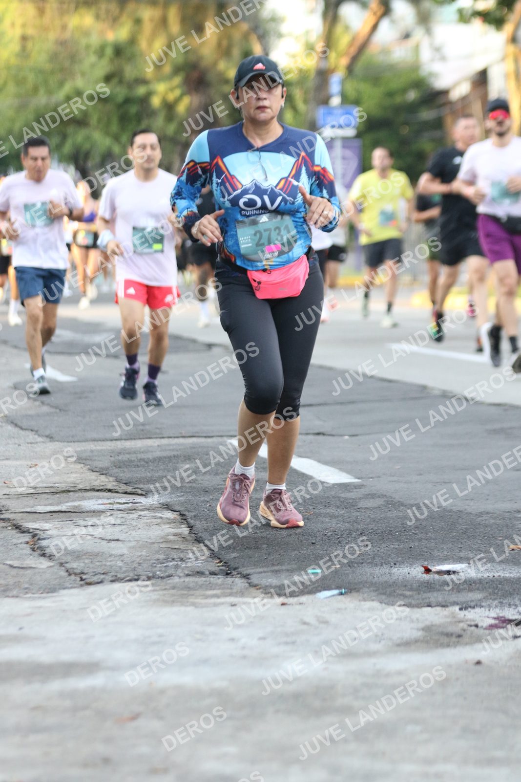 Foto de ADIDAS SPLITS GUADALAJARA 15K / 30K en Av. San Ignacio esquina Av. Ignacio L. Vallarta, Zapopan a las 07:11 · dorsal 2731, 688