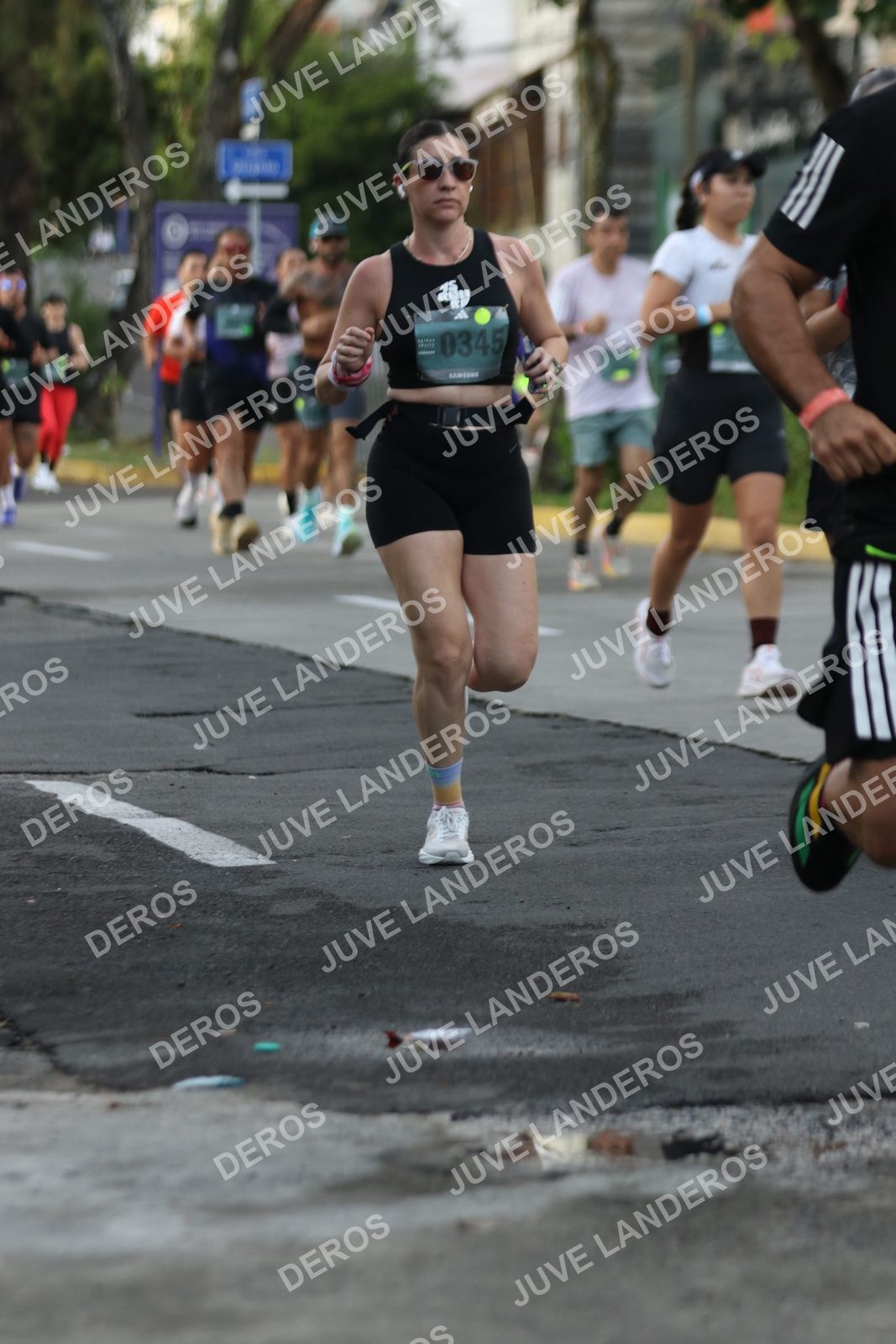 Foto de ADIDAS SPLITS GUADALAJARA 15K / 30K en Av. San Ignacio esquina Av. Ignacio L. Vallarta, Zapopan a las 07:06 · dorsal 345