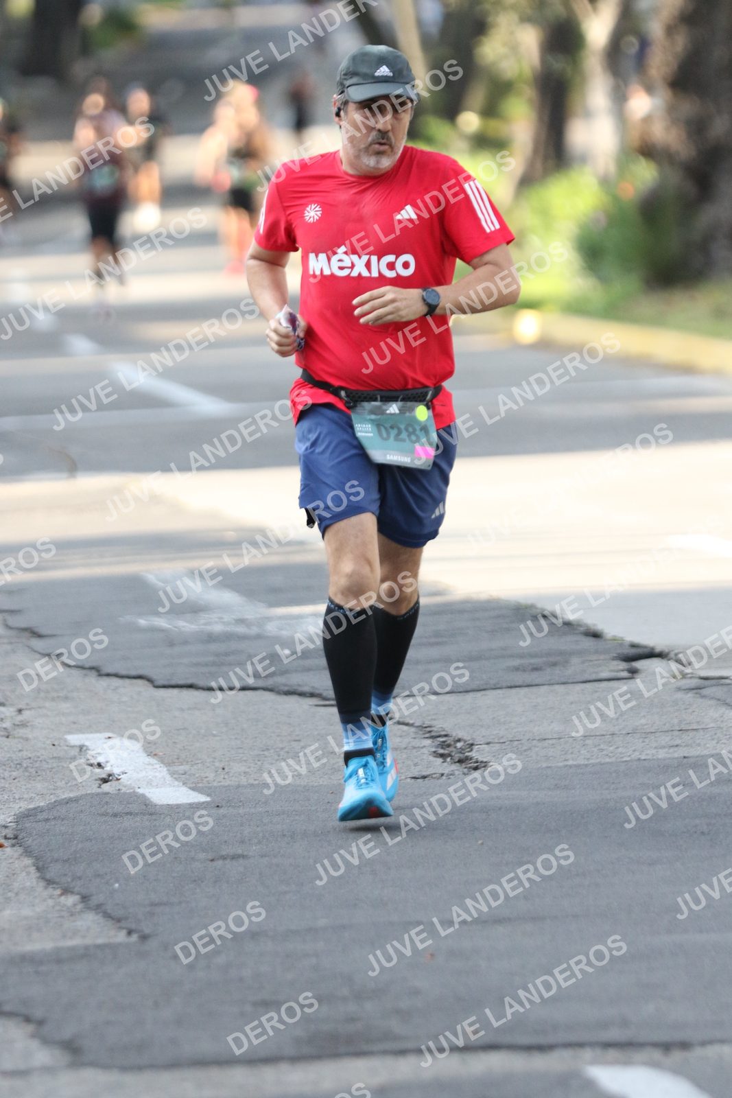 Foto de ADIDAS SPLITS GUADALAJARA 15K / 30K en Av. San Ignacio esquina Av. Ignacio L. Vallarta, Zapopan a las 08:19 · dorsal 281