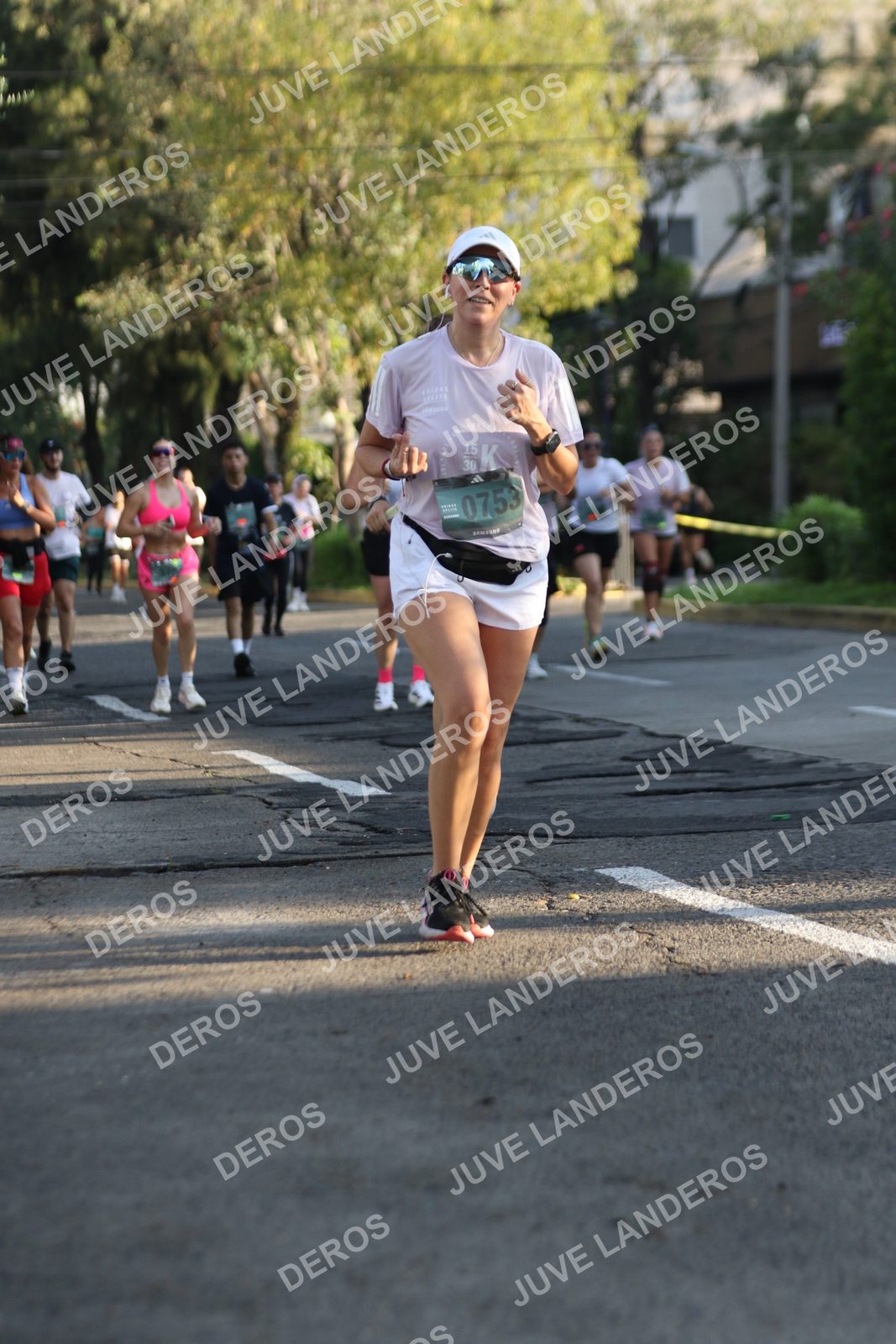 Foto de ADIDAS SPLITS GUADALAJARA 15K / 30K en Av. San Ignacio esquina Av. Ignacio L. Vallarta, Zapopan a las 07:49 · dorsal 753, 30
