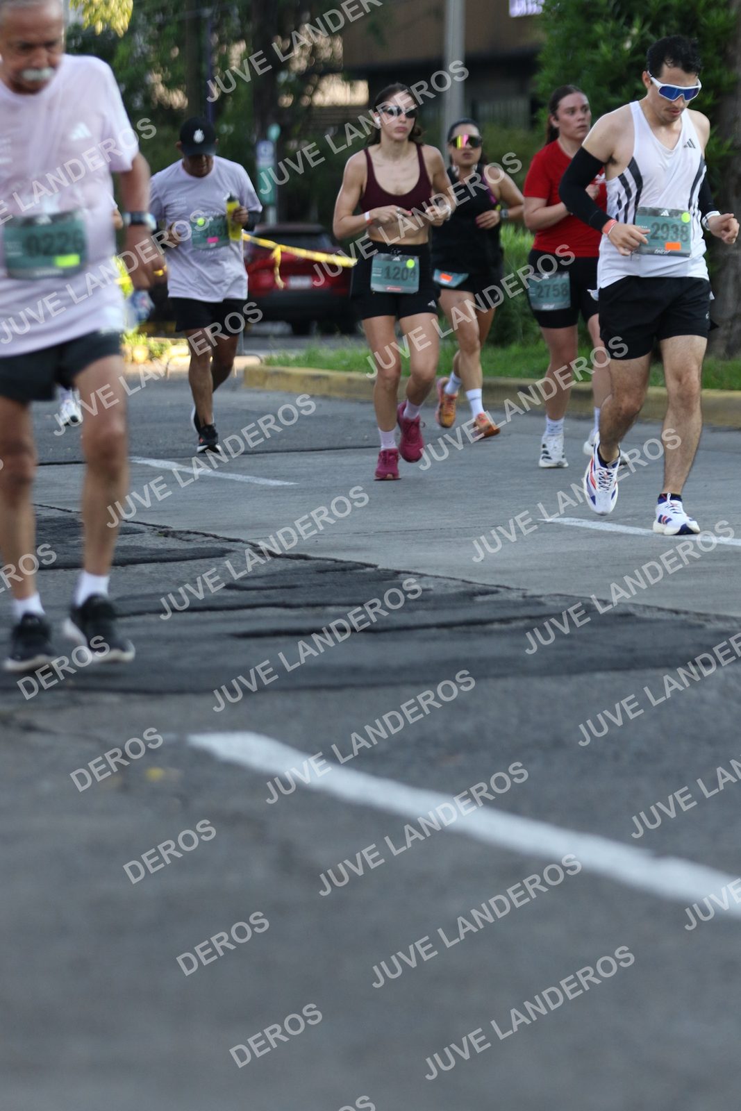 Foto de ADIDAS SPLITS GUADALAJARA 15K / 30K en Av. San Ignacio esquina Av. Ignacio L. Vallarta, Zapopan a las 07:36 · dorsal 2938, 1204, 226