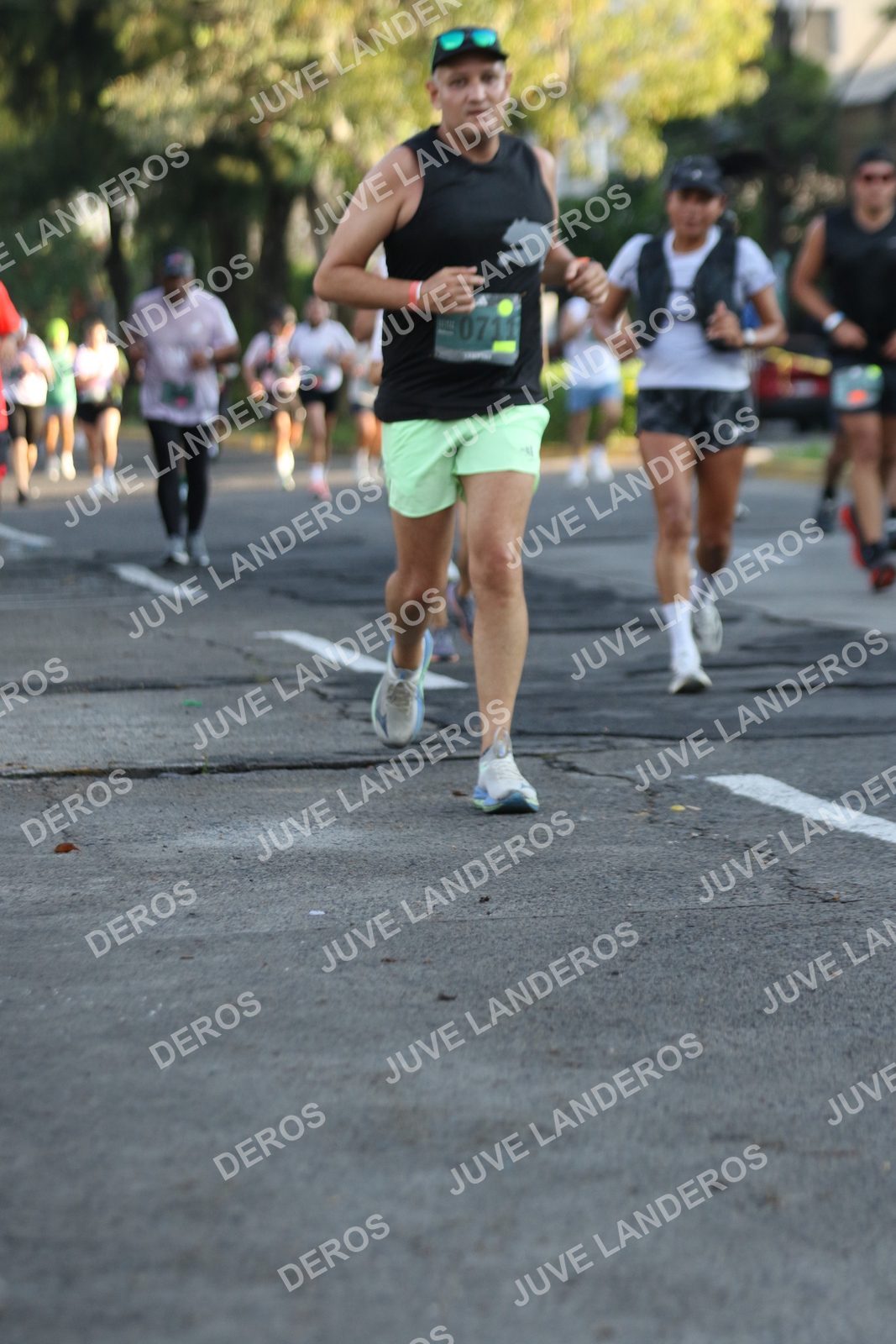 Foto de ADIDAS SPLITS GUADALAJARA 15K / 30K en Av. San Ignacio esquina Av. Ignacio L. Vallarta, Zapopan a las 07:36 · dorsal 711