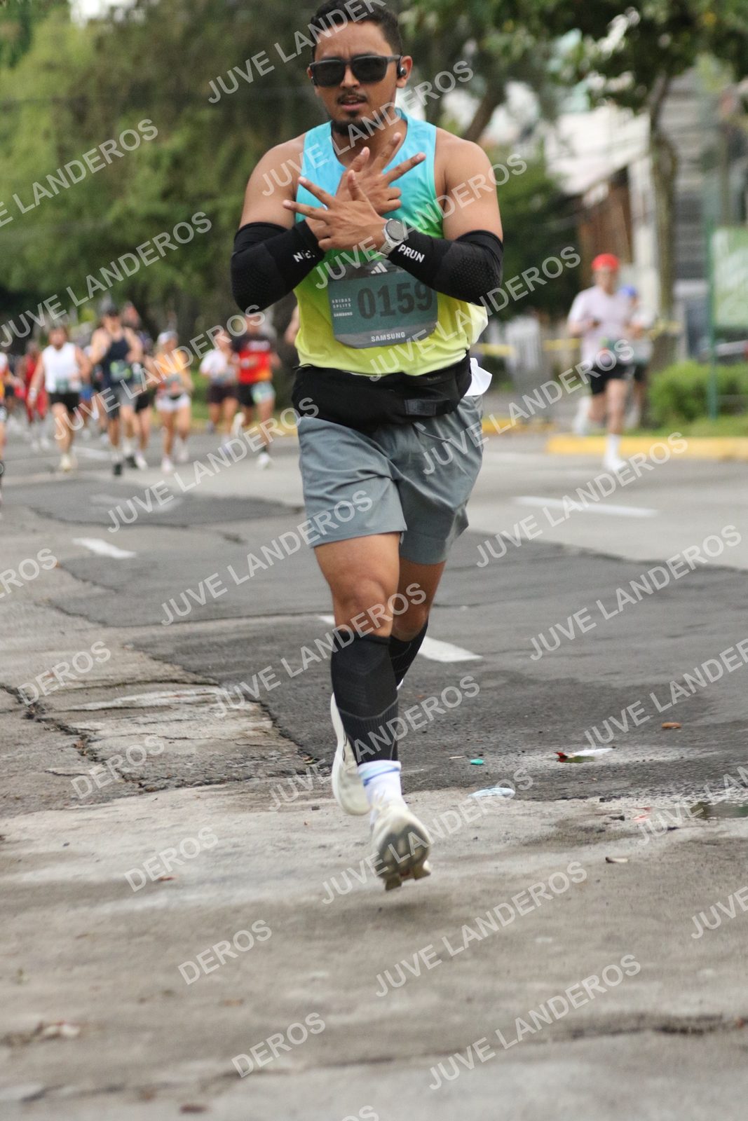 Foto de ADIDAS SPLITS GUADALAJARA 15K / 30K en Av. San Ignacio esquina Av. Ignacio L. Vallarta, Zapopan a las 06:53 · dorsal 159