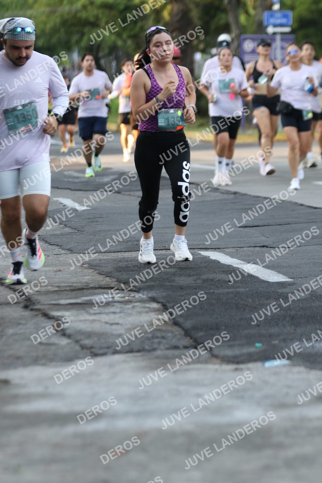 Foto de ADIDAS SPLITS GUADALAJARA 15K / 30K en Av. San Ignacio esquina Av. Ignacio L. Vallarta, Zapopan a las 07:13 · dorsal 1350, 15
