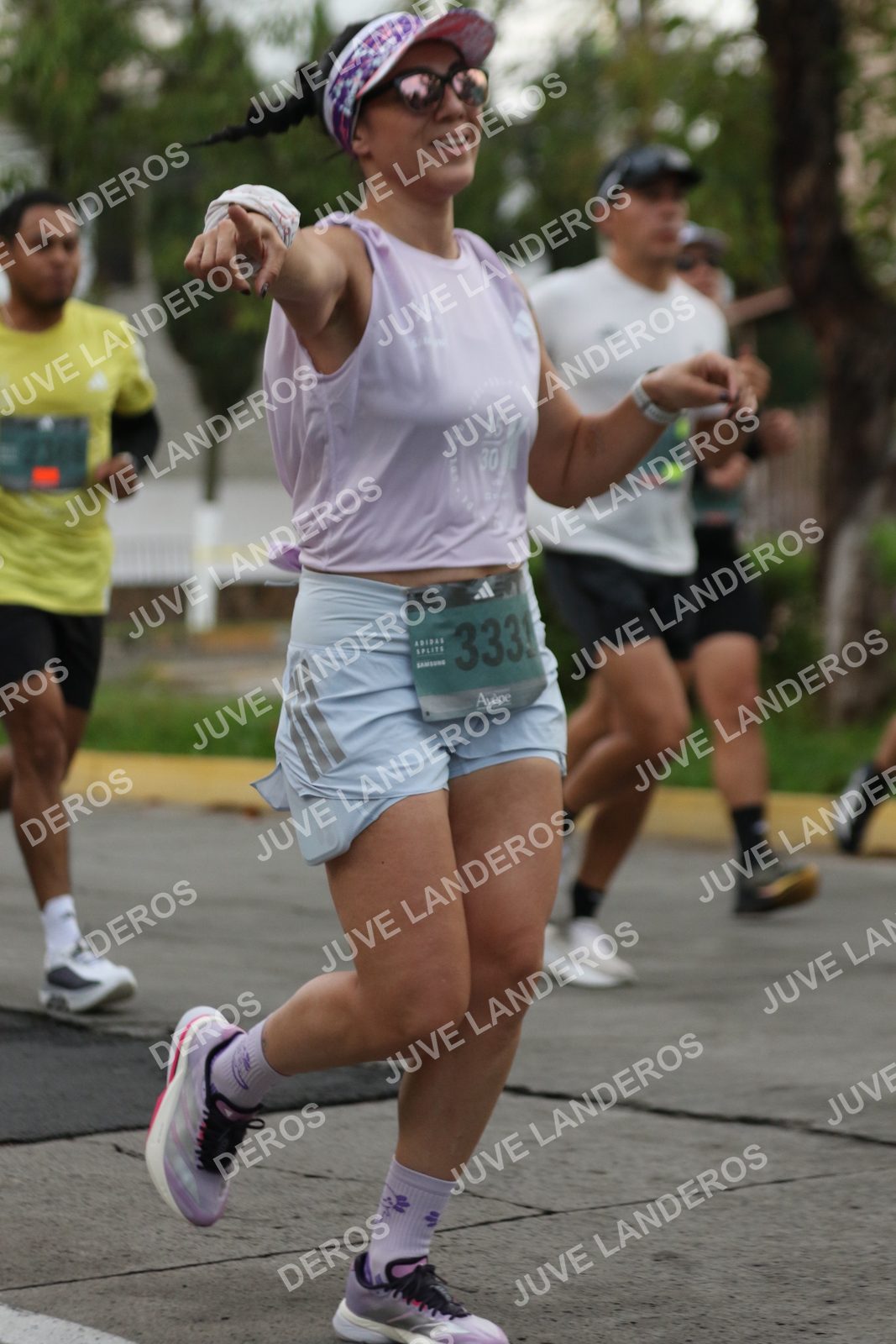 Foto de ADIDAS SPLITS GUADALAJARA 15K / 30K en Av. San Ignacio esquina Av. Ignacio L. Vallarta, Zapopan a las 06:57 · dorsal 30