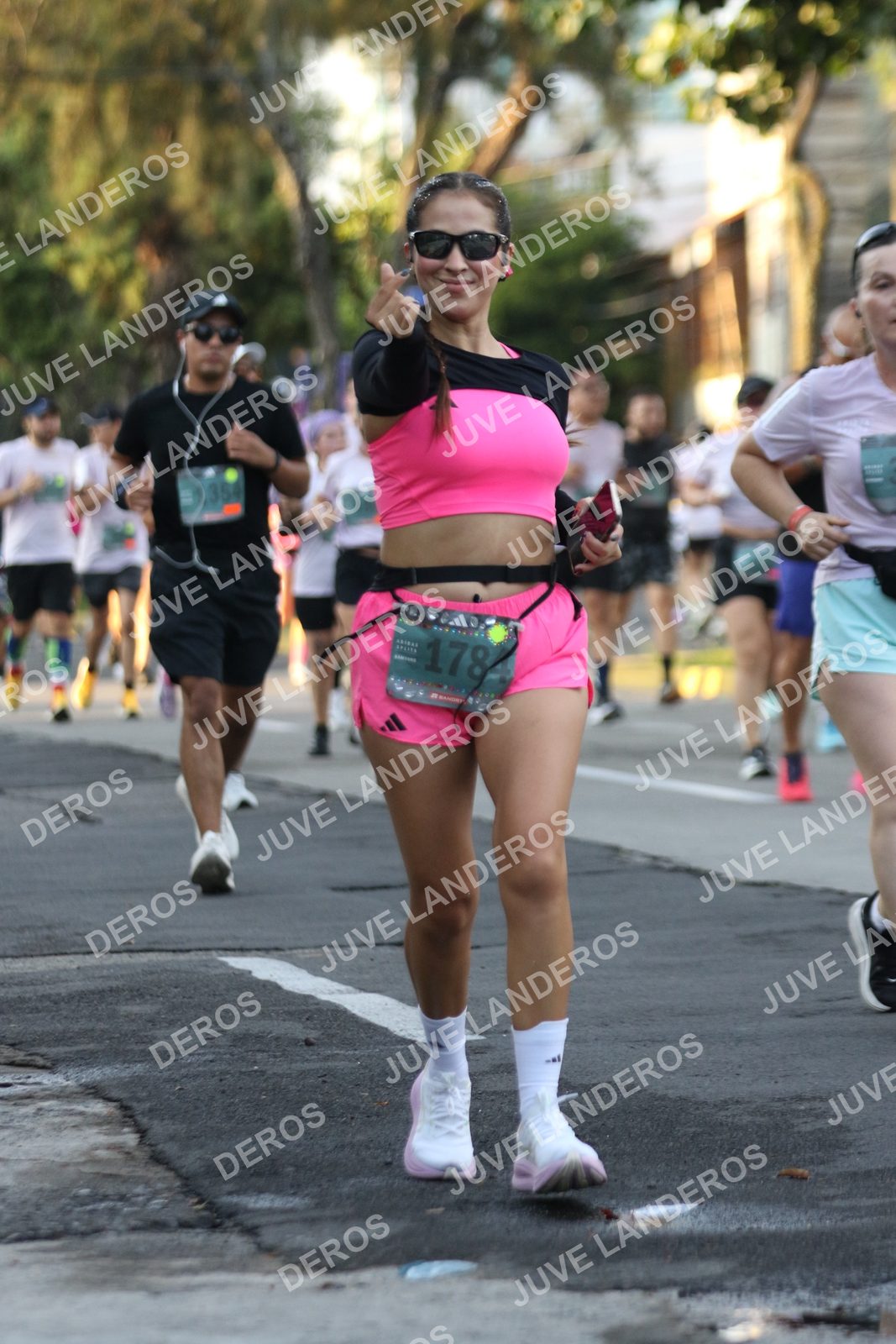 Foto de ADIDAS SPLITS GUADALAJARA 15K / 30K en Av. San Ignacio esquina Av. Ignacio L. Vallarta, Zapopan a las 07:16 · dorsal 178