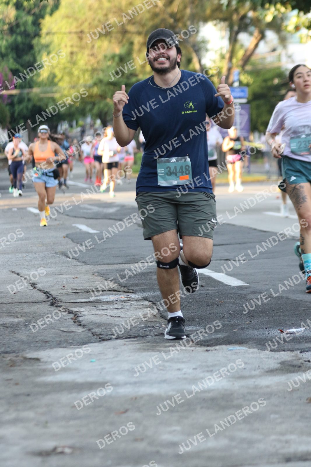 Foto de ADIDAS SPLITS GUADALAJARA 15K / 30K en Av. San Ignacio esquina Av. Ignacio L. Vallarta, Zapopan a las 07:19 · dorsal 3448, 235