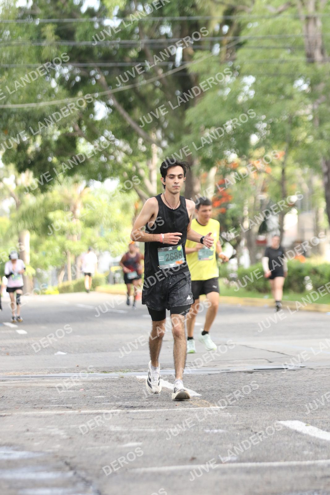 Foto de ADIDAS SPLITS GUADALAJARA 15K / 30K en Av. San Ignacio esquina Av. Ignacio L. Vallarta, Zapopan a las 09:05 · dorsal 2688