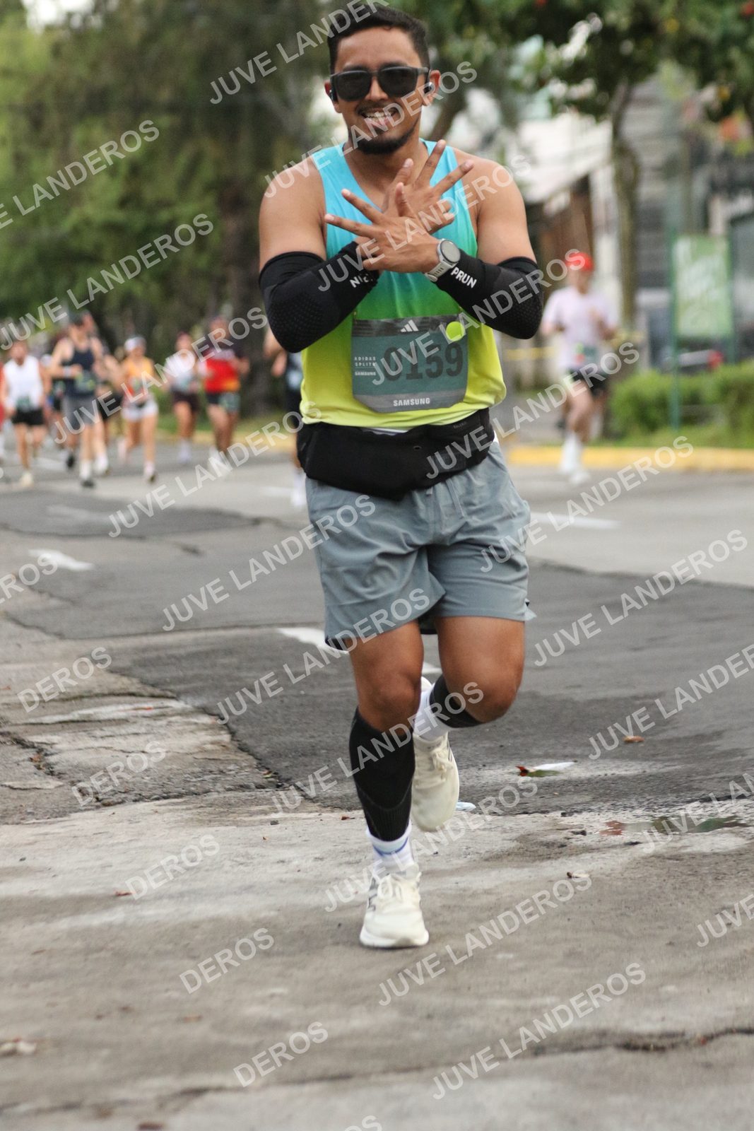 Foto de ADIDAS SPLITS GUADALAJARA 15K / 30K en Av. San Ignacio esquina Av. Ignacio L. Vallarta, Zapopan a las 06:53 · dorsal 159