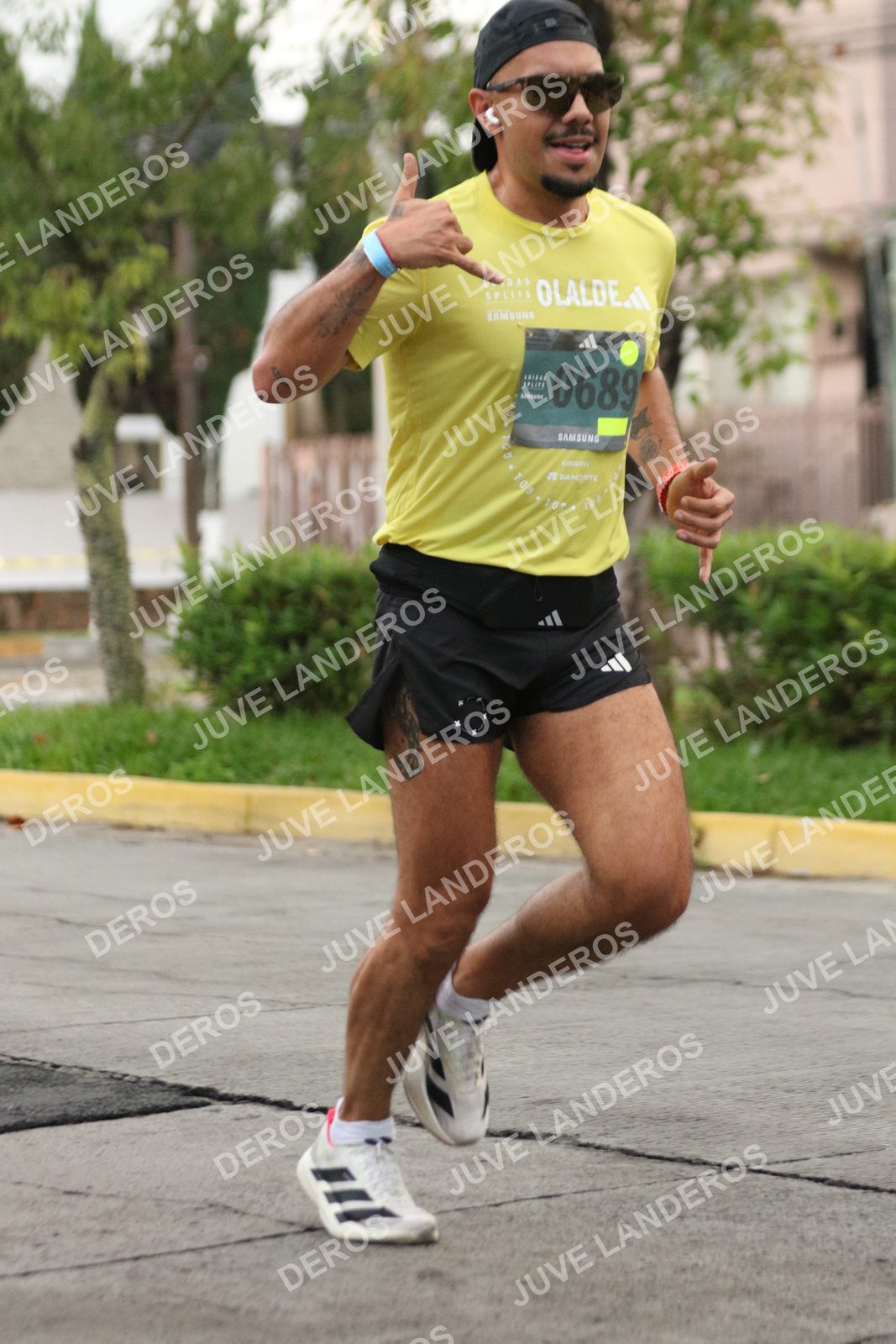Foto de ADIDAS SPLITS GUADALAJARA 15K / 30K en Av. San Ignacio esquina Av. Ignacio L. Vallarta, Zapopan a las 06:51 · dorsal 689