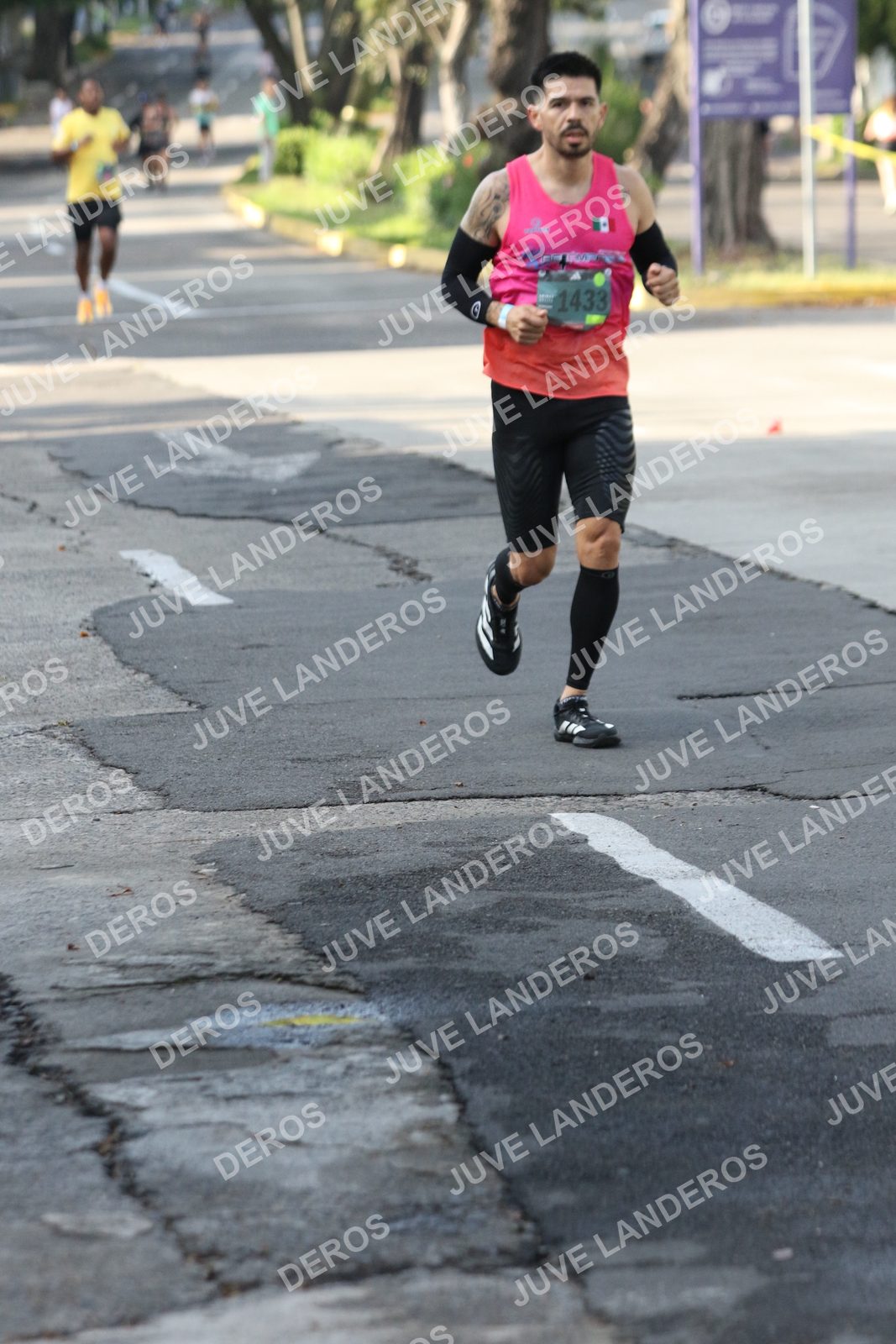 Foto de ADIDAS SPLITS GUADALAJARA 15K / 30K en Av. San Ignacio esquina Av. Ignacio L. Vallarta, Zapopan a las 08:14 · dorsal 1433