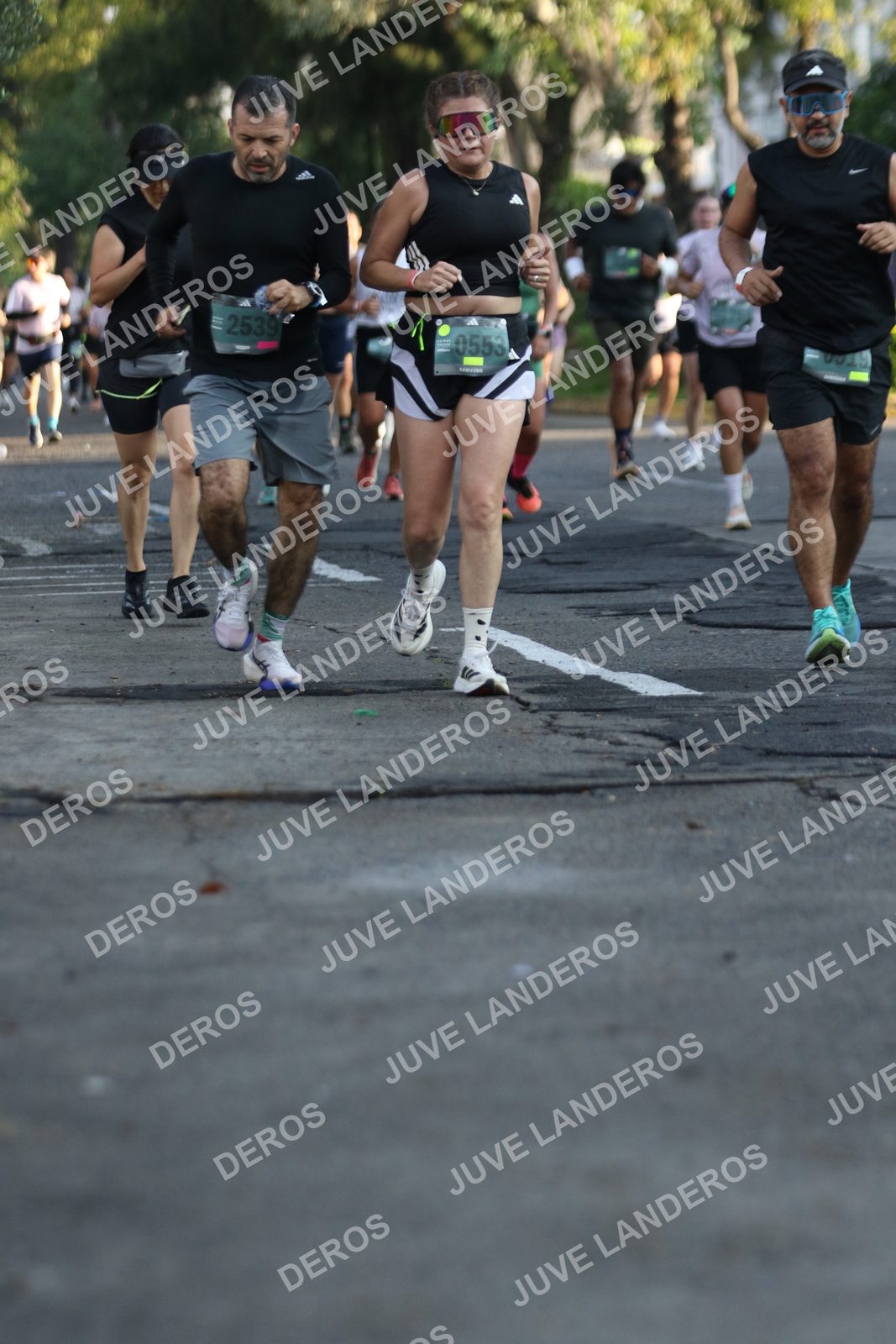 Foto de ADIDAS SPLITS GUADALAJARA 15K / 30K en Av. San Ignacio esquina Av. Ignacio L. Vallarta, Zapopan a las 07:35 · dorsal 2539, 553