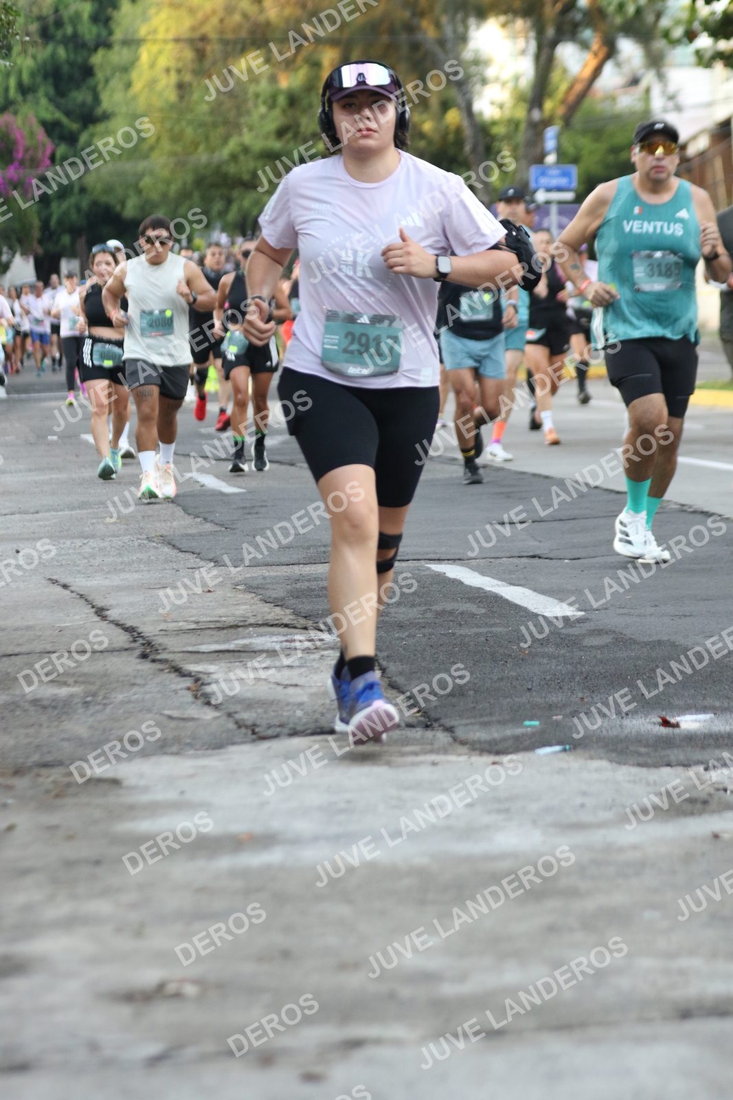 Foto de ADIDAS SPLITS GUADALAJARA 15K / 30K en Av. San Ignacio esquina Av. Ignacio L. Vallarta, Zapopan a las 07:08 · dorsal 2917, 2080