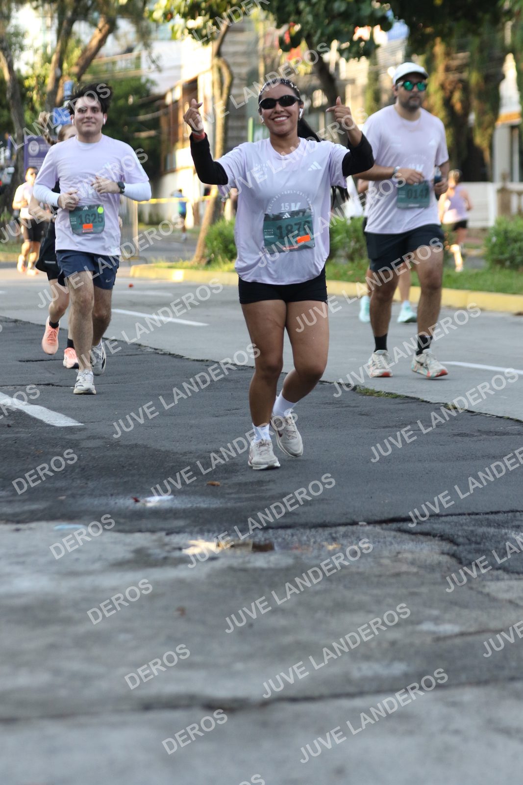 Foto de ADIDAS SPLITS GUADALAJARA 15K / 30K en Av. San Ignacio esquina Av. Ignacio L. Vallarta, Zapopan a las 07:20 · dorsal 1876, 1625, 147