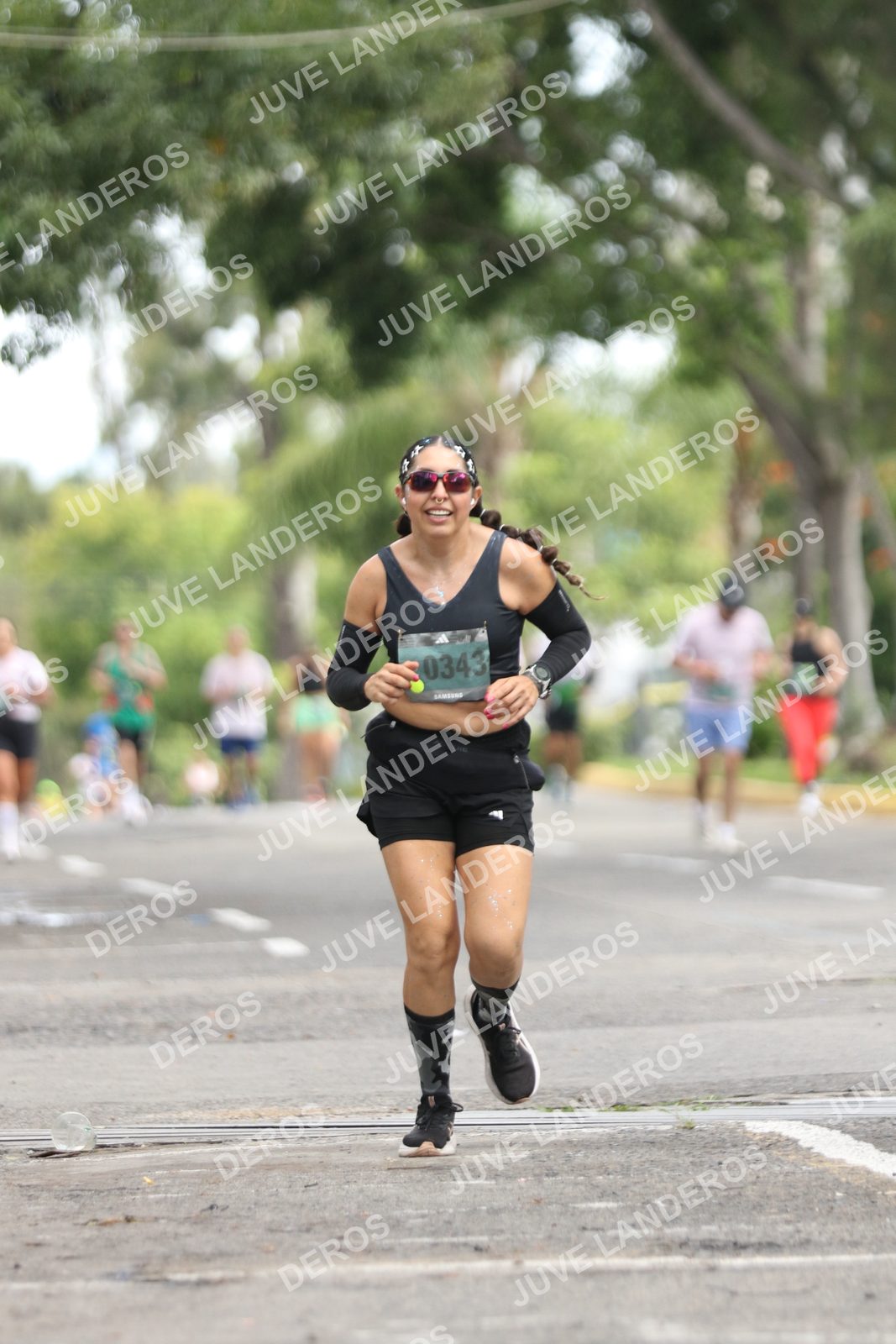Foto de ADIDAS SPLITS GUADALAJARA 15K / 30K en Av. San Ignacio esquina Av. Ignacio L. Vallarta, Zapopan a las 09:08 · dorsal 343