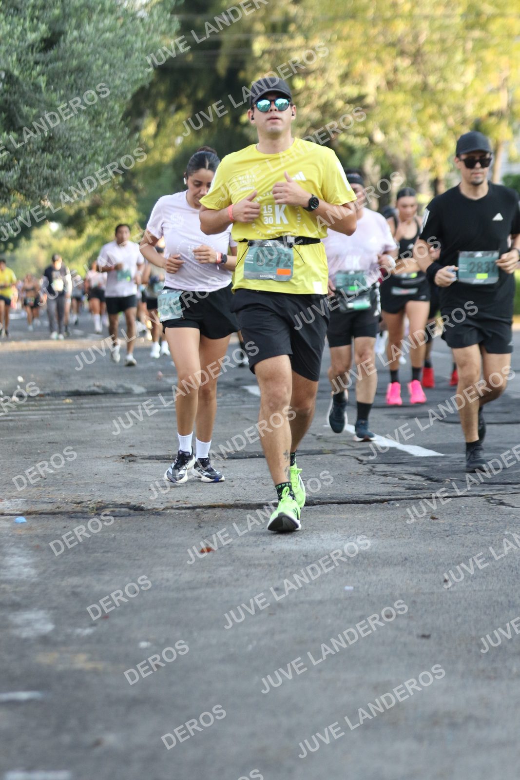 Foto de ADIDAS SPLITS GUADALAJARA 15K / 30K en Av. San Ignacio esquina Av. Ignacio L. Vallarta, Zapopan a las 07:33 · dorsal 2837, 272, 15, 744