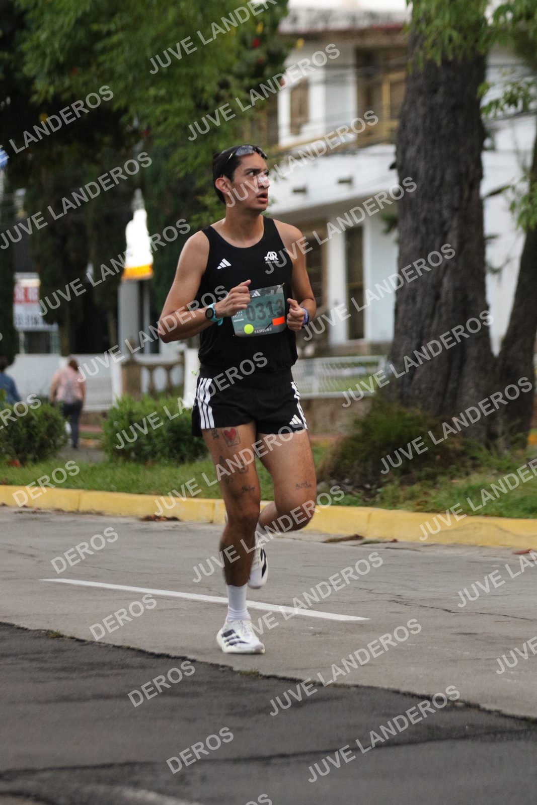 Foto de ADIDAS SPLITS GUADALAJARA 15K / 30K en Av. San Ignacio esquina Av. Ignacio L. Vallarta, Zapopan a las 06:47 · dorsal 313