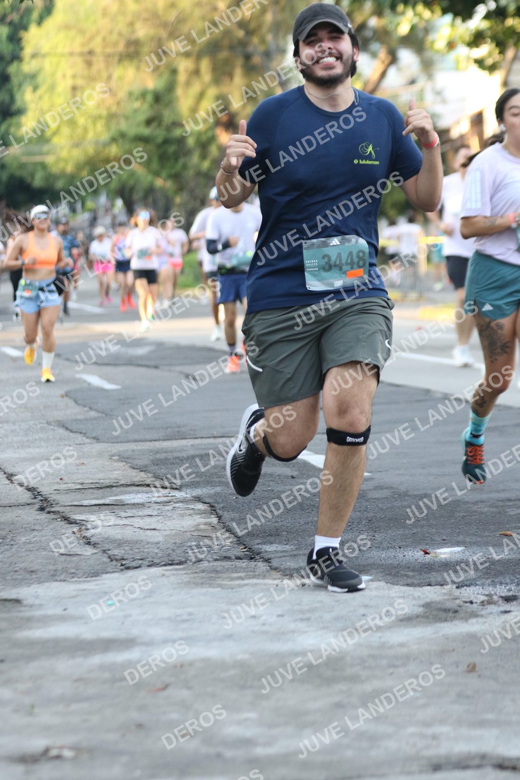 Foto de ADIDAS SPLITS GUADALAJARA 15K / 30K en Av. San Ignacio esquina Av. Ignacio L. Vallarta, Zapopan a las 07:19 · dorsal 3448