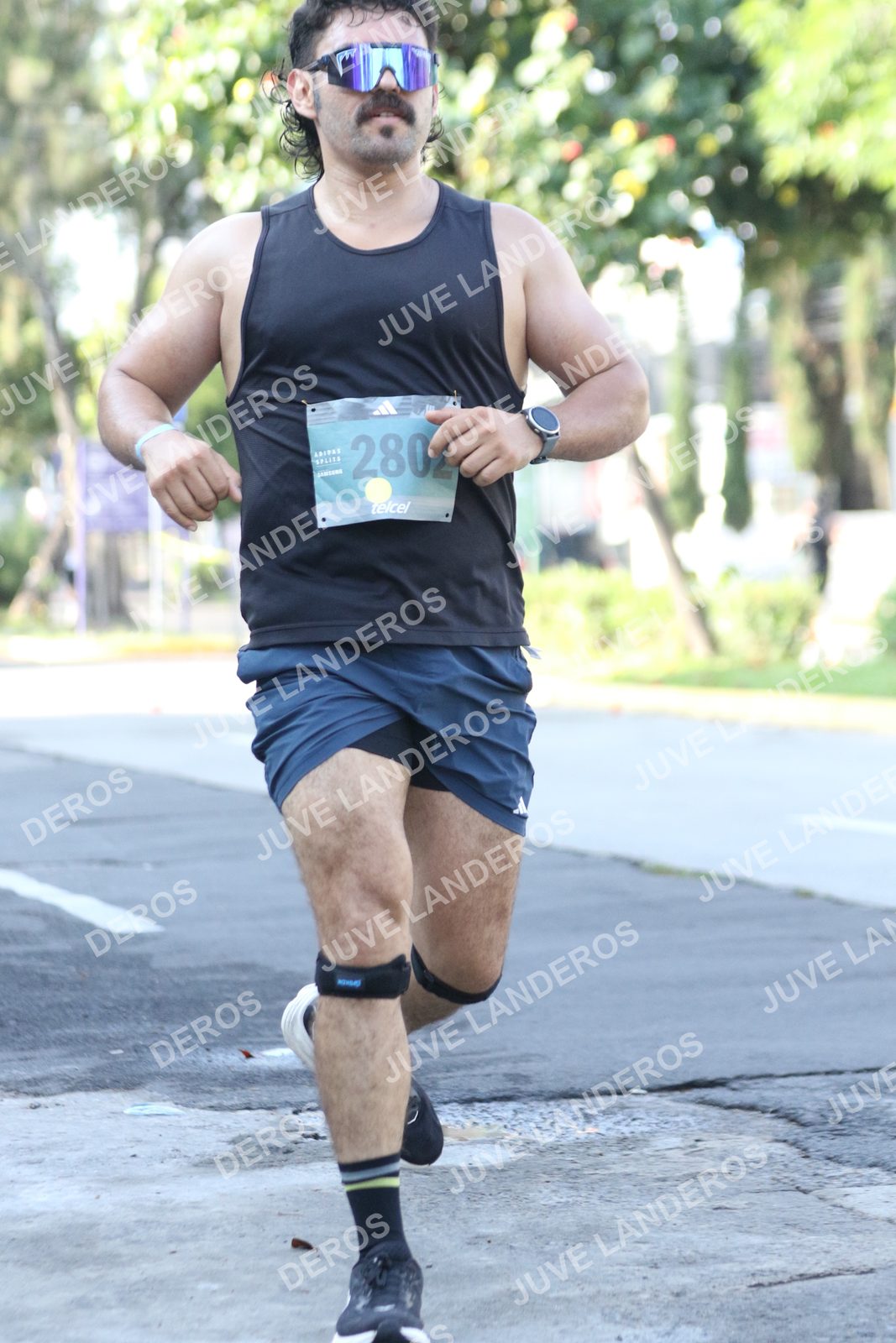 Foto de ADIDAS SPLITS GUADALAJARA 15K / 30K en Av. San Ignacio esquina Av. Ignacio L. Vallarta, Zapopan a las 08:23 · dorsal 2802