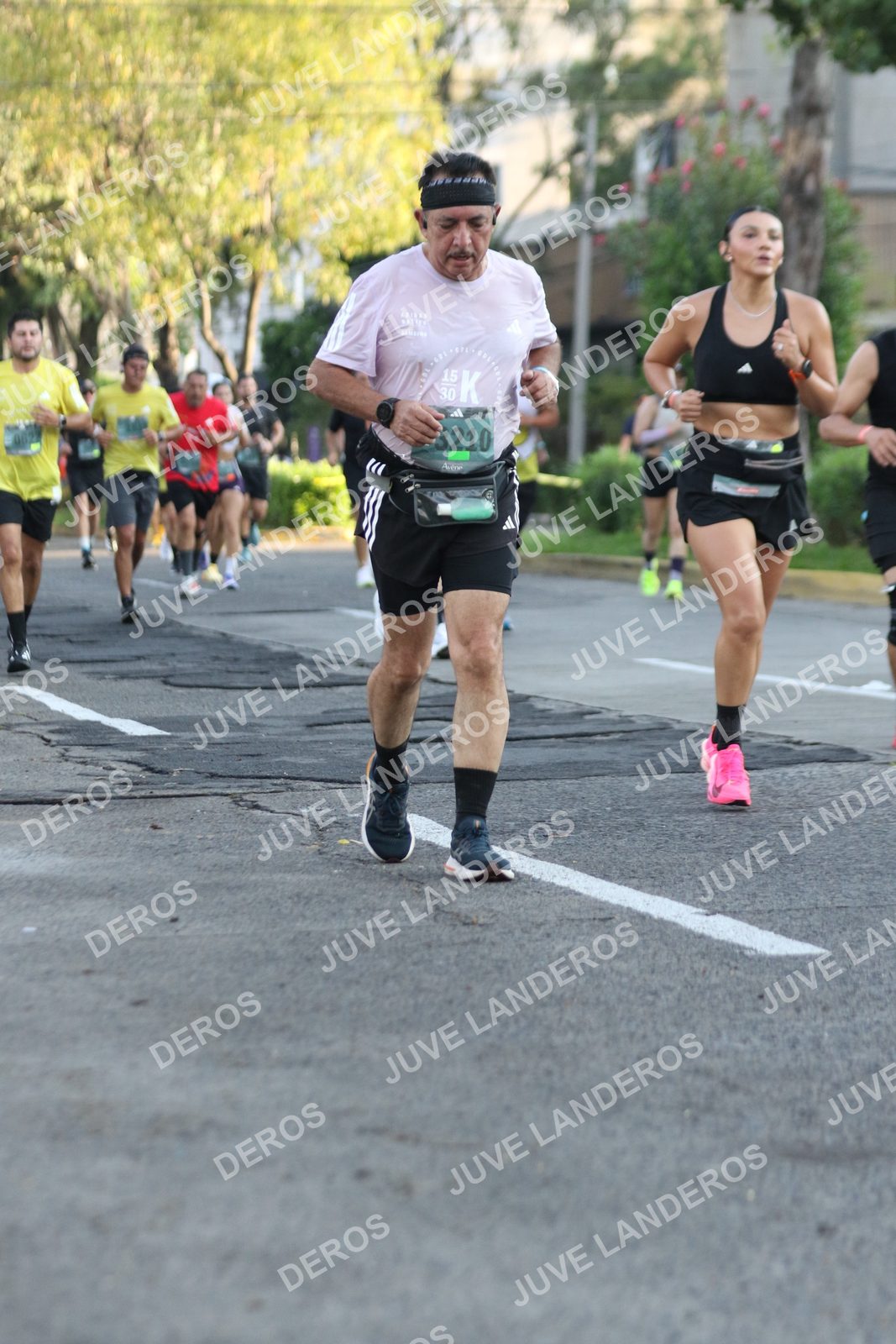 Foto de ADIDAS SPLITS GUADALAJARA 15K / 30K en Av. San Ignacio esquina Av. Ignacio L. Vallarta, Zapopan a las 07:34 · dorsal 30
