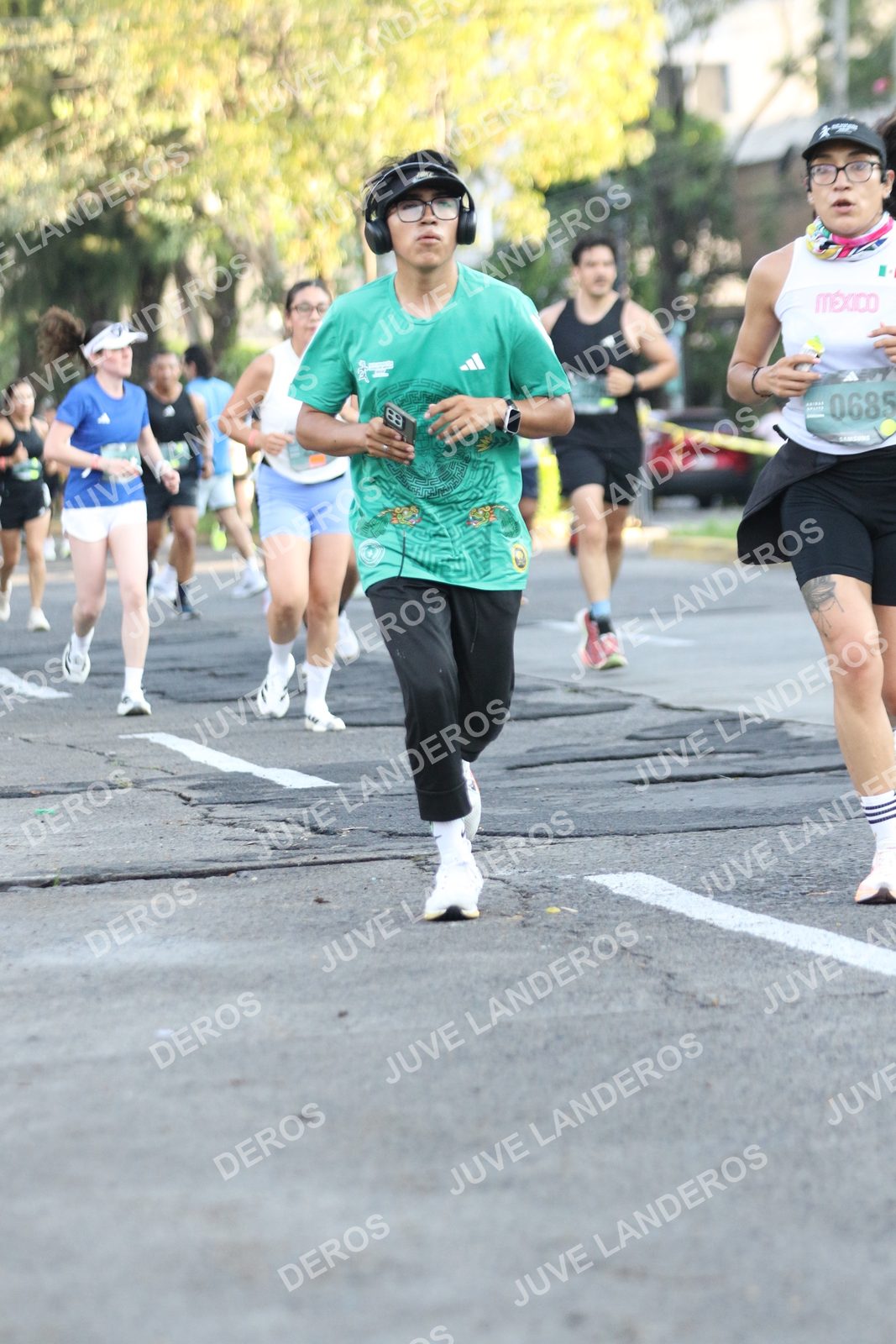 Foto de ADIDAS SPLITS GUADALAJARA 15K / 30K en Av. San Ignacio esquina Av. Ignacio L. Vallarta, Zapopan a las 07:33 · dorsal 685