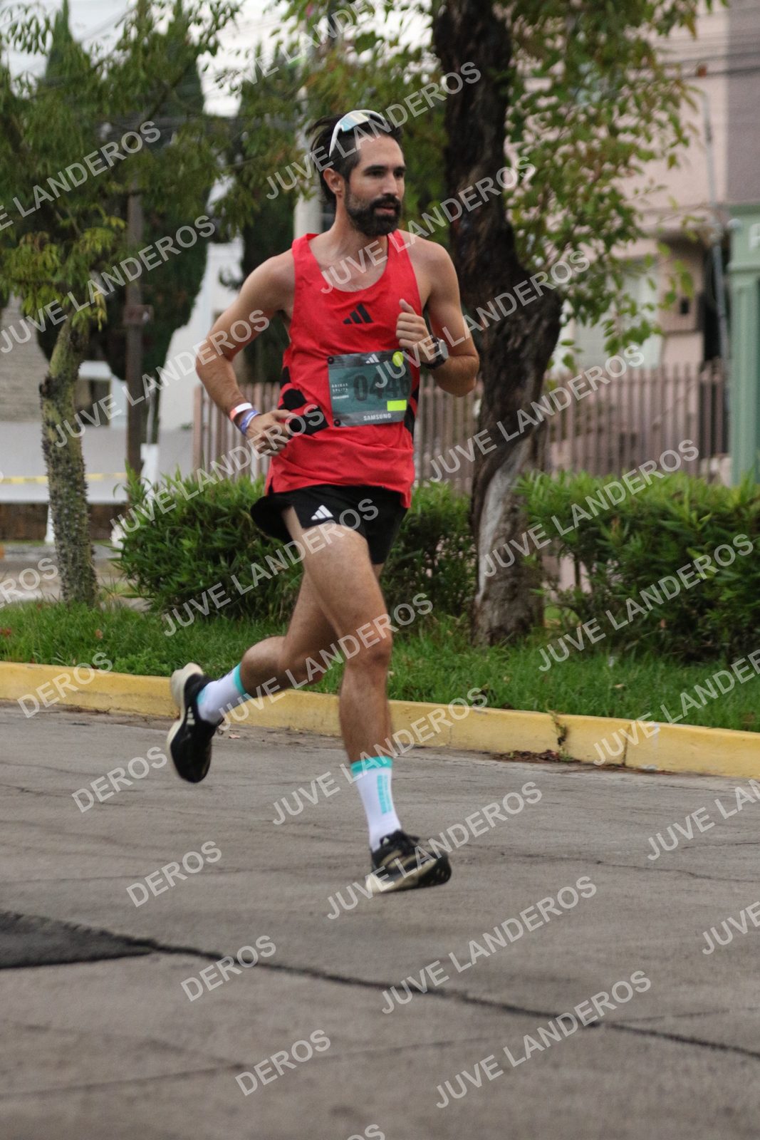 Foto de ADIDAS SPLITS GUADALAJARA 15K / 30K en Av. San Ignacio esquina Av. Ignacio L. Vallarta, Zapopan a las 06:47 · dorsal 446