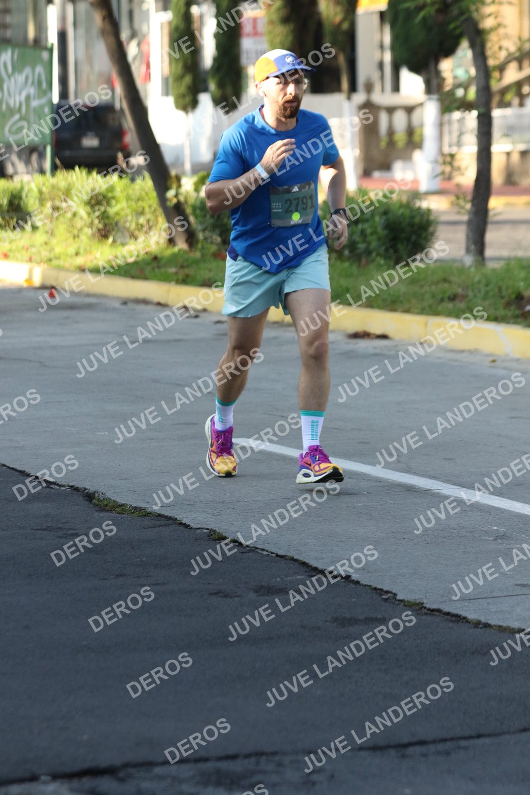 Foto de ADIDAS SPLITS GUADALAJARA 15K / 30K en Av. San Ignacio esquina Av. Ignacio L. Vallarta, Zapopan a las 08:10 · dorsal 2791