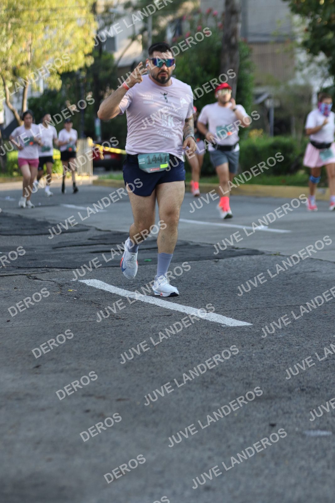 Foto de ADIDAS SPLITS GUADALAJARA 15K / 30K en Av. San Ignacio esquina Av. Ignacio L. Vallarta, Zapopan a las 07:45 · dorsal 1447