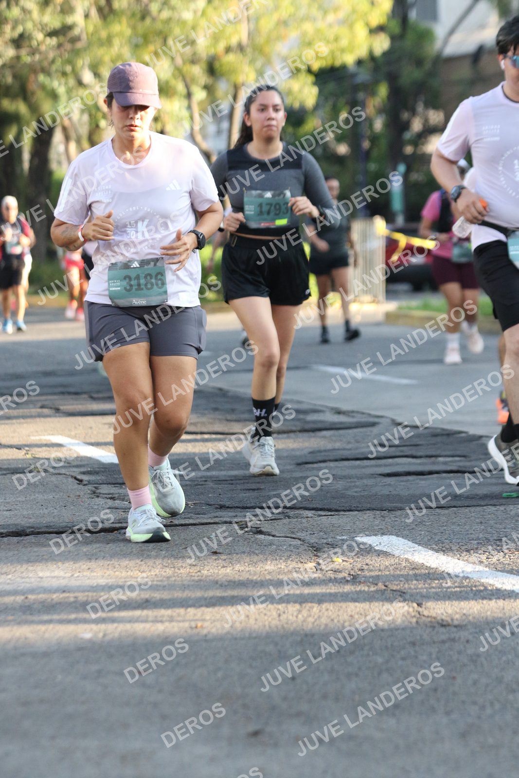 Foto de ADIDAS SPLITS GUADALAJARA 15K / 30K en Av. San Ignacio esquina Av. Ignacio L. Vallarta, Zapopan a las 07:52 · dorsal 3186, 1793, 15
