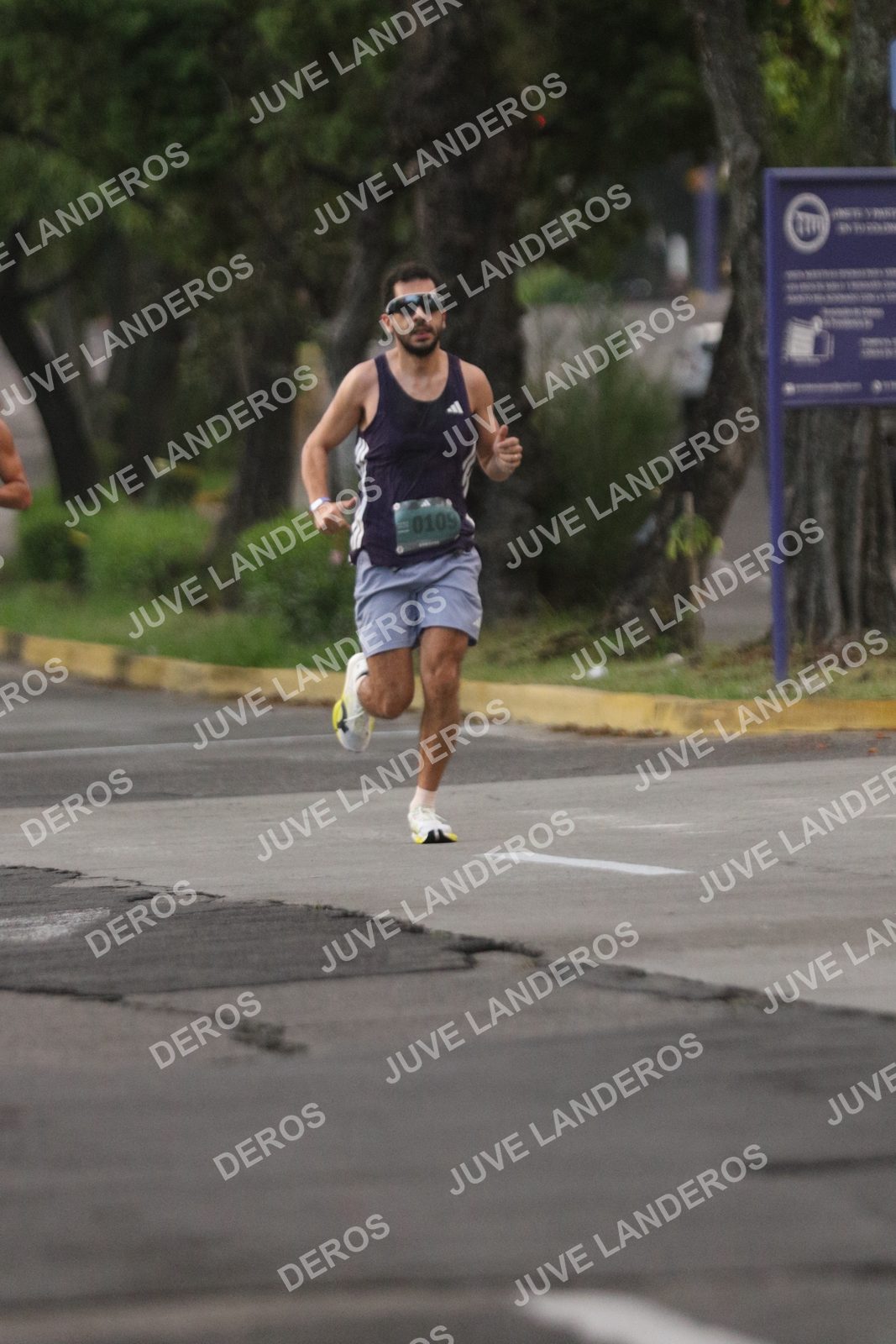 Foto de ADIDAS SPLITS GUADALAJARA 15K / 30K en Av. San Ignacio esquina Av. Ignacio L. Vallarta, Zapopan a las 06:46 · dorsal 109
