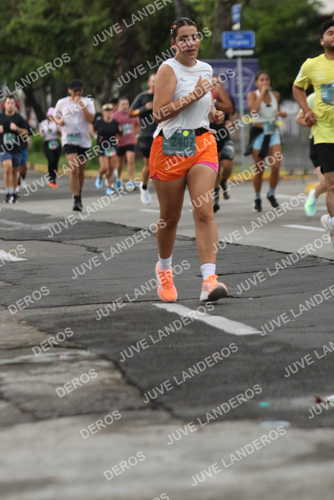 Foto de ADIDAS SPLITS GUADALAJARA 15K / 30K en Av. San Ignacio esquina Av. Ignacio L. Vallarta, Zapopan a las 06:58 · dorsal 2407