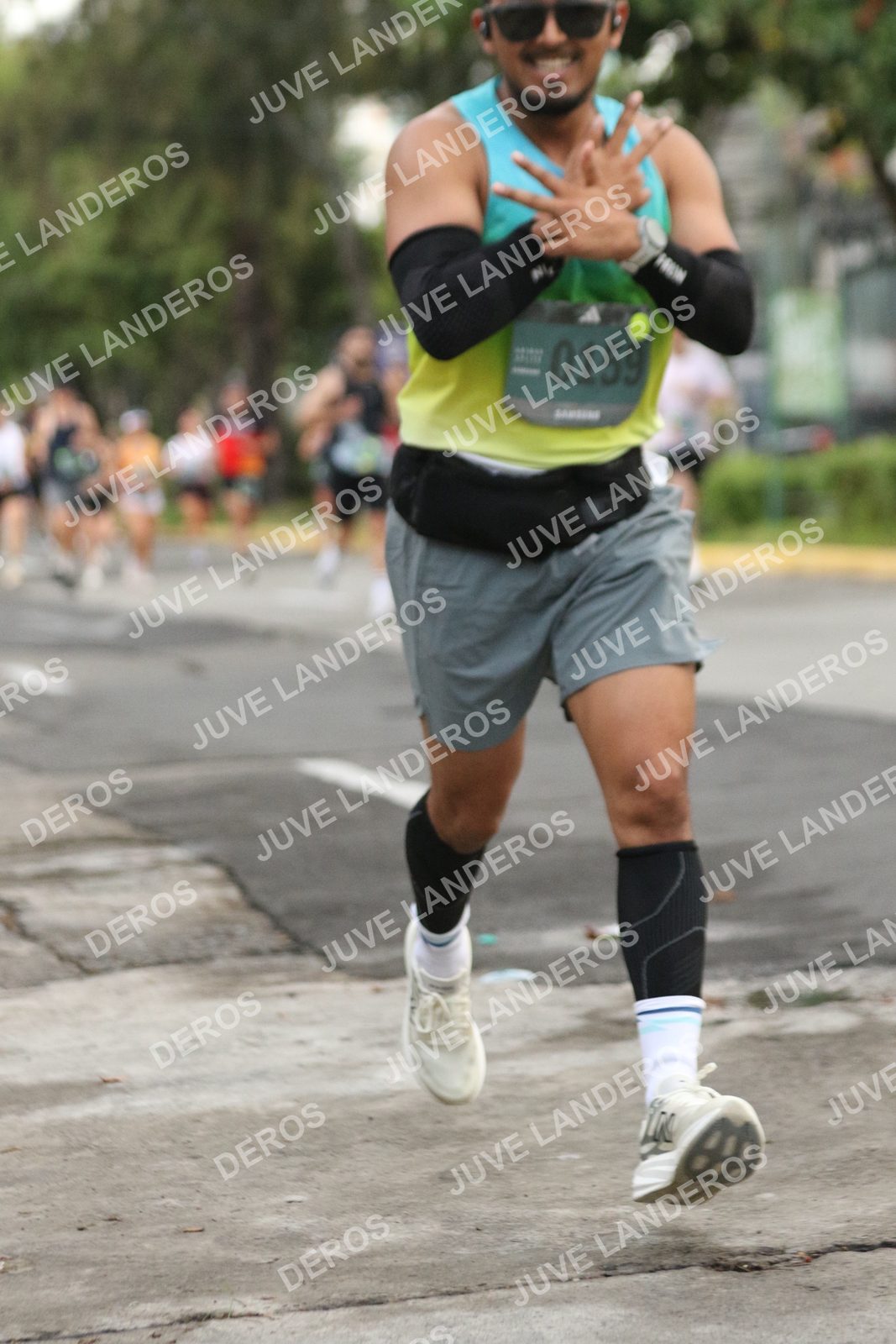 Foto de ADIDAS SPLITS GUADALAJARA 15K / 30K en Av. San Ignacio esquina Av. Ignacio L. Vallarta, Zapopan a las 06:53 · dorsal 159