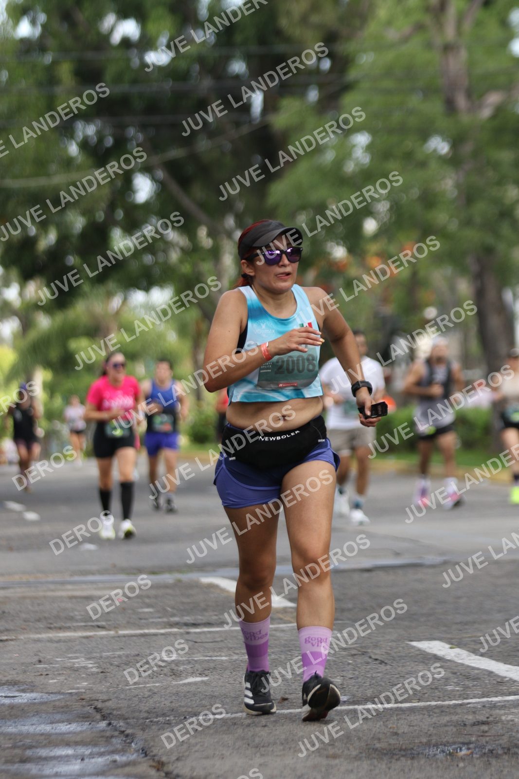 Foto de ADIDAS SPLITS GUADALAJARA 15K / 30K en Av. San Ignacio esquina Av. Ignacio L. Vallarta, Zapopan a las 09:05 · dorsal 2008
