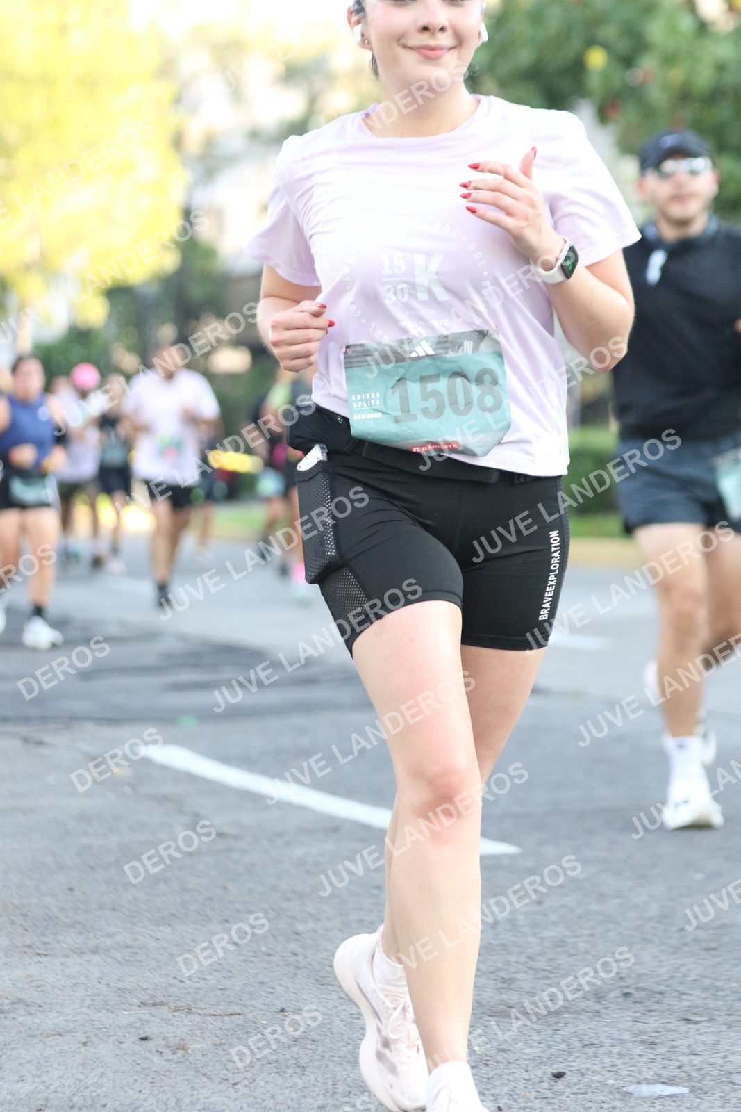 Foto de ADIDAS SPLITS GUADALAJARA 15K / 30K en Av. San Ignacio esquina Av. Ignacio L. Vallarta, Zapopan a las 07:38 · dorsal 1508