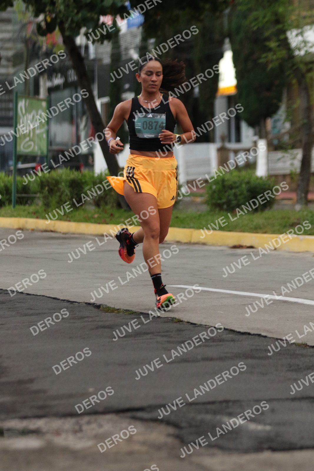 Foto de ADIDAS SPLITS GUADALAJARA 15K / 30K en Av. San Ignacio esquina Av. Ignacio L. Vallarta, Zapopan a las 06:49 · dorsal 874