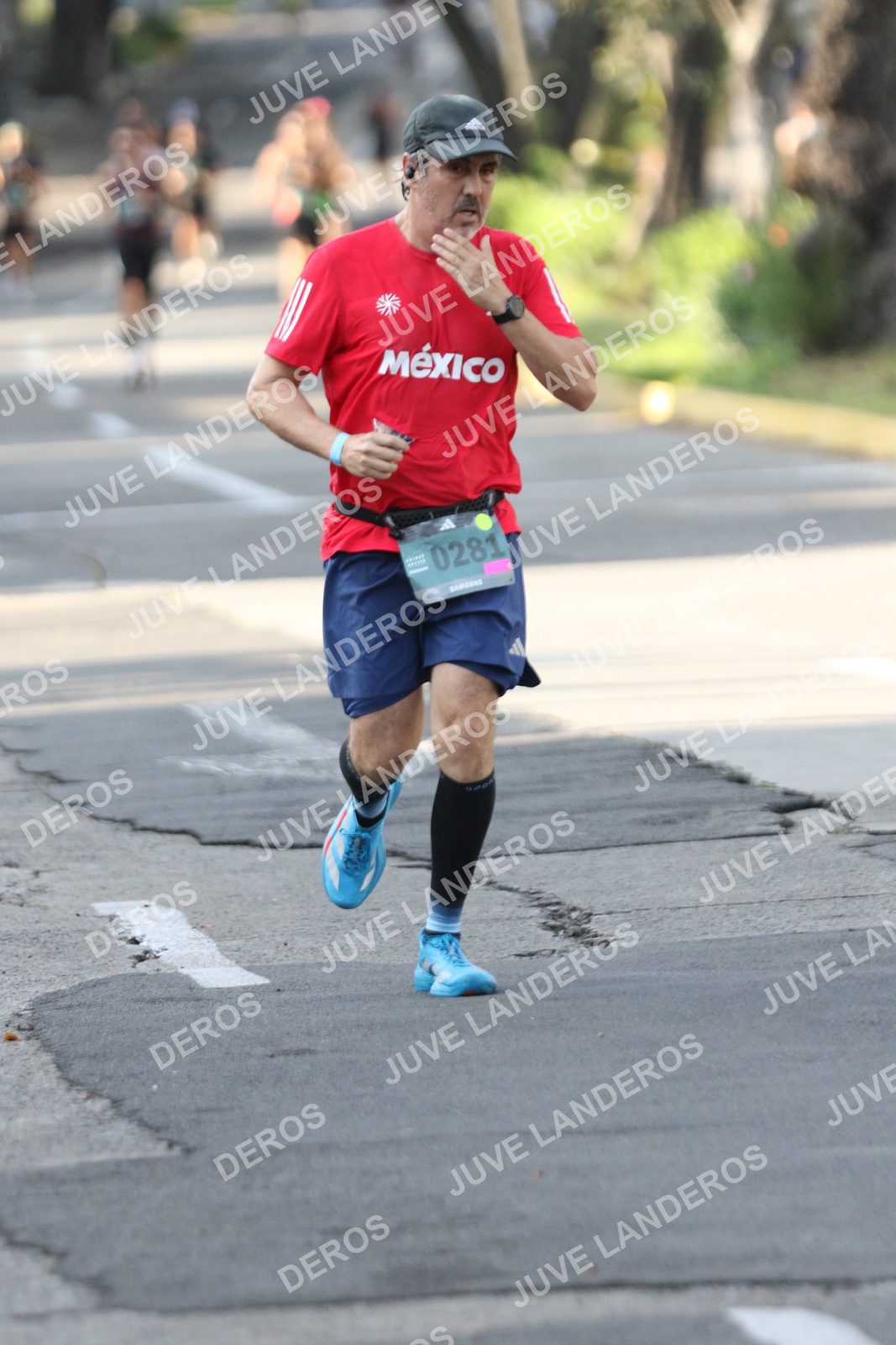 Foto de ADIDAS SPLITS GUADALAJARA 15K / 30K en Av. San Ignacio esquina Av. Ignacio L. Vallarta, Zapopan a las 08:19 · dorsal 281