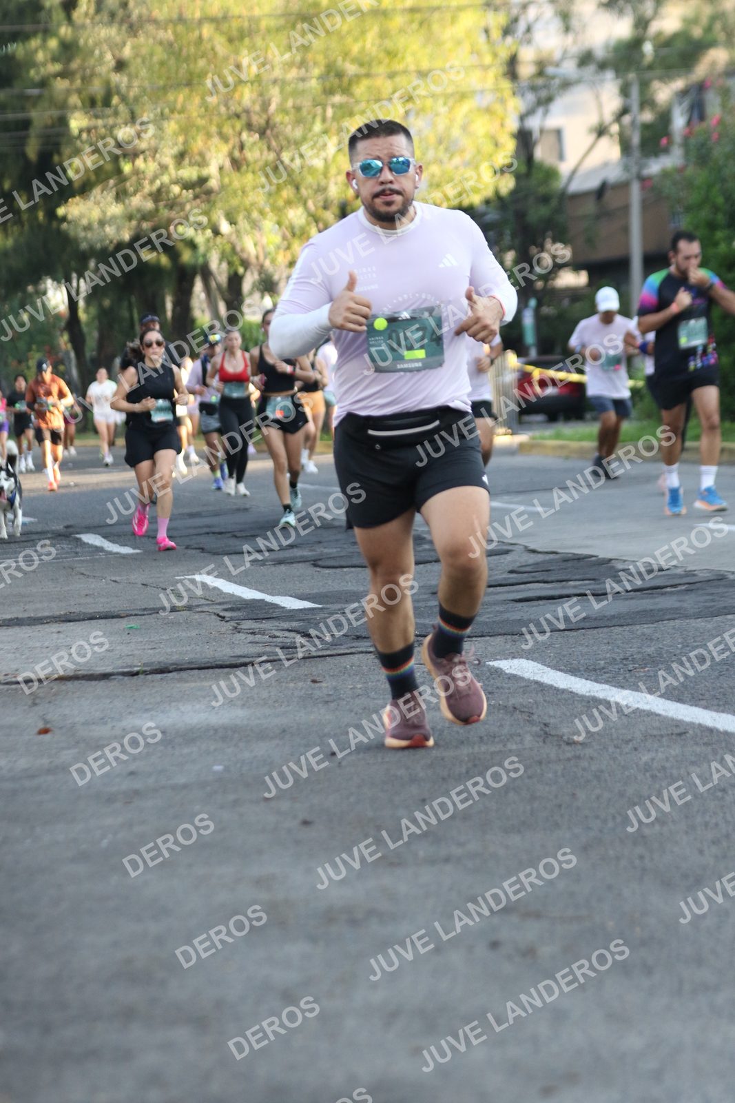Foto de ADIDAS SPLITS GUADALAJARA 15K / 30K en Av. San Ignacio esquina Av. Ignacio L. Vallarta, Zapopan a las 07:36 · dorsal 574