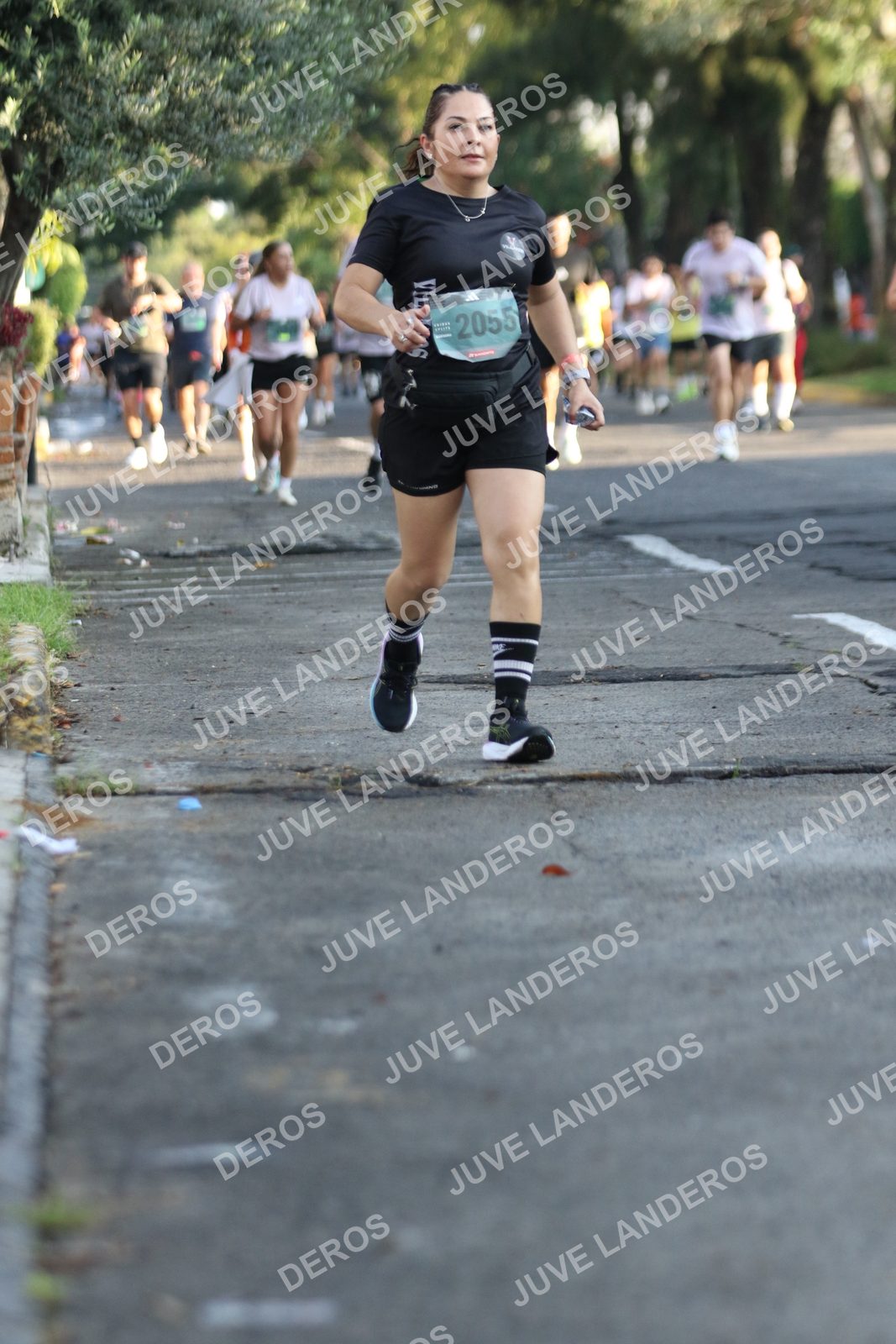 Foto de ADIDAS SPLITS GUADALAJARA 15K / 30K en Av. San Ignacio esquina Av. Ignacio L. Vallarta, Zapopan a las 07:43 · dorsal 2055