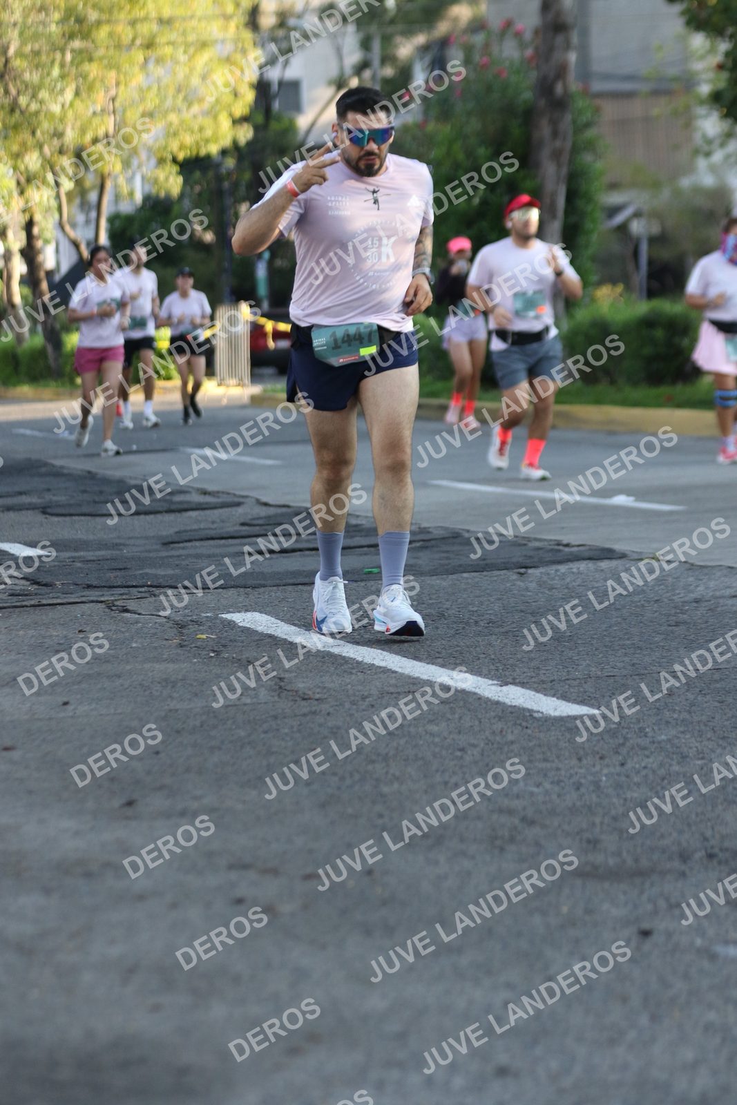 Foto de ADIDAS SPLITS GUADALAJARA 15K / 30K en Av. San Ignacio esquina Av. Ignacio L. Vallarta, Zapopan a las 07:45 · dorsal 1447